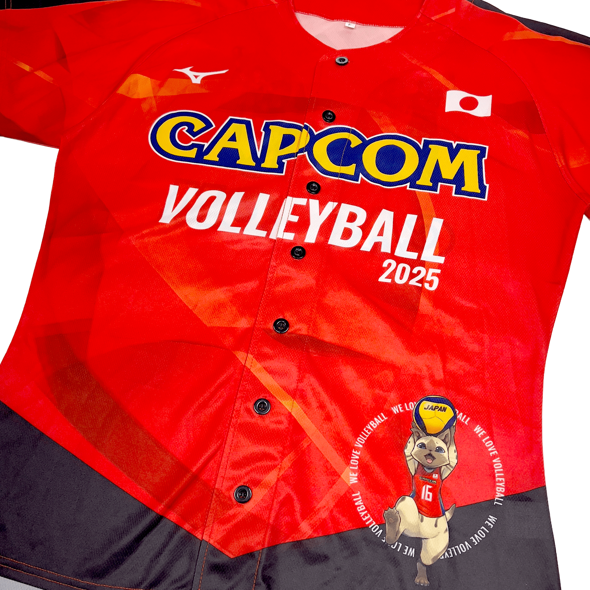 CAPCOM × Team Japan Volleyball 2025 VNL Kaitori Daikichi Chiba Jersey - Sugoi JDM