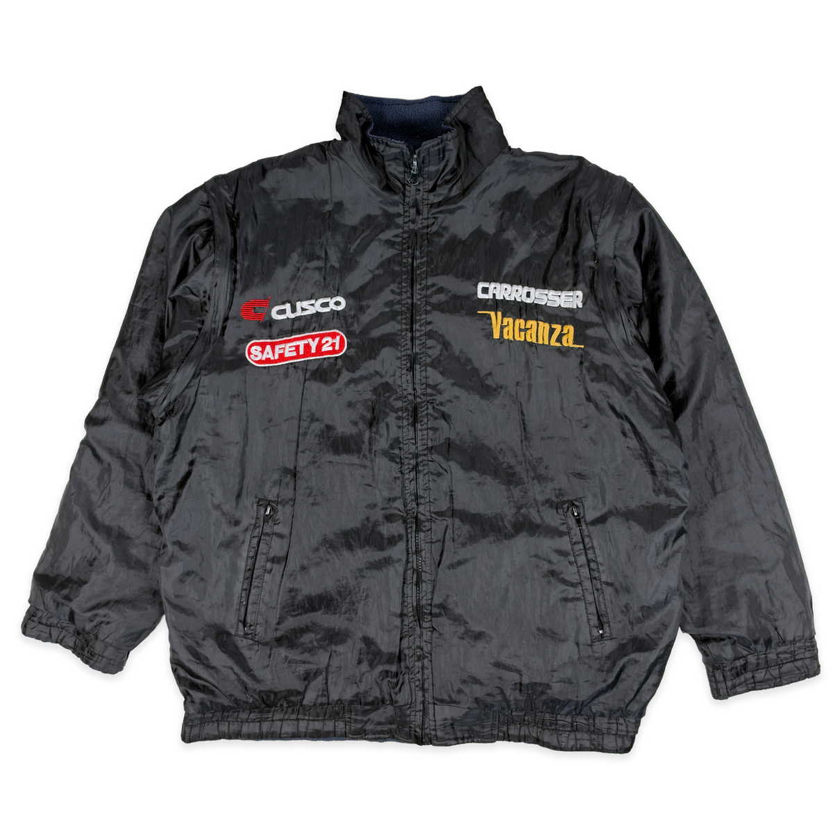 Vintage 2000s CUSCO Racing Jacket Vest – #77 Japanese Super GT JDM Motorsport