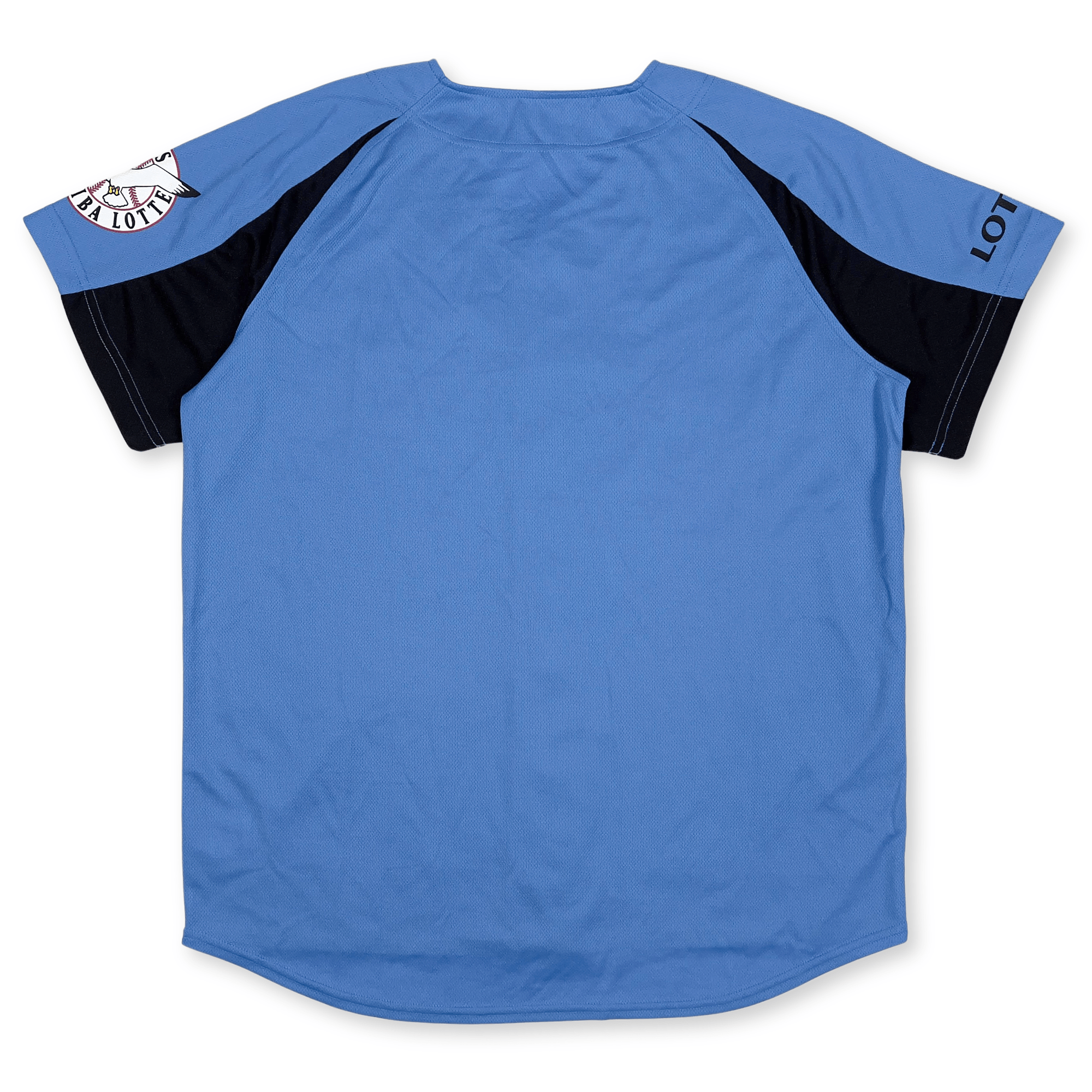 Genuine Japan NPB Chiba Lotte Marines Baseball Fan Jersey Away Blue - Sugoi JDM