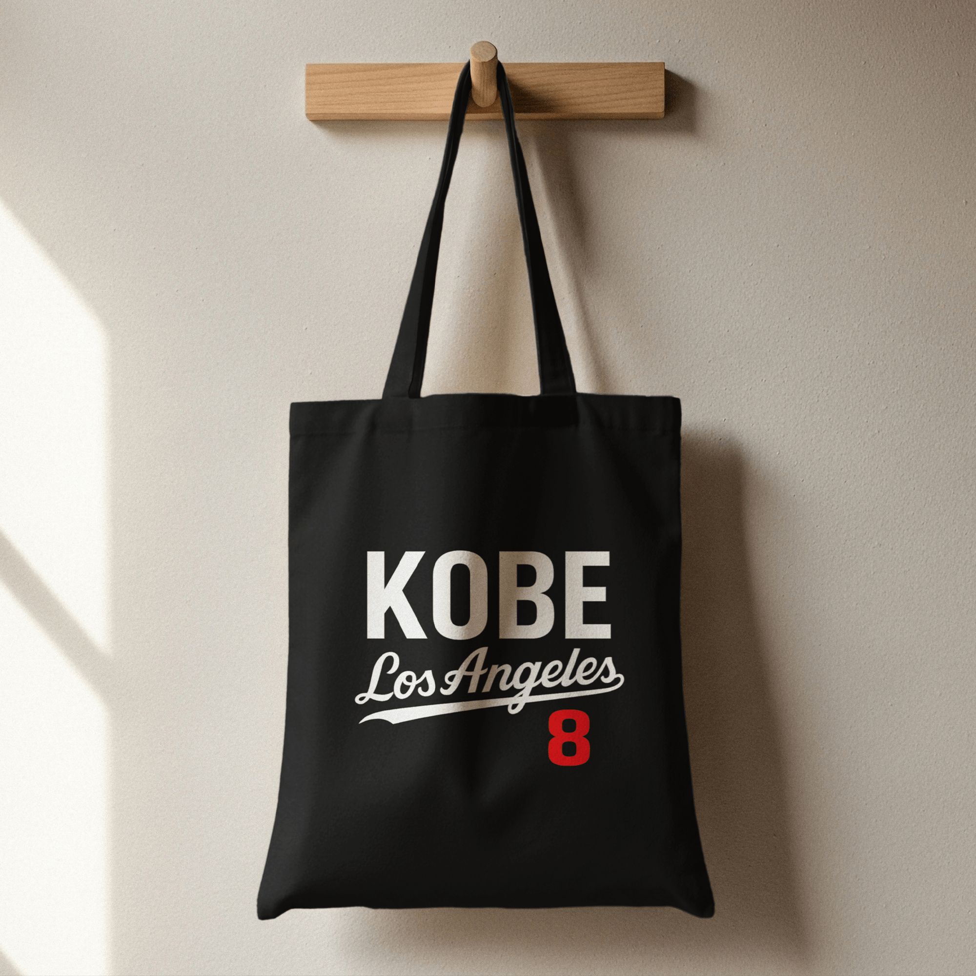 Japan Legacy Across Borders Kobe Bryant Dodgers Eco Tote Bag Black - Sugoi JDM