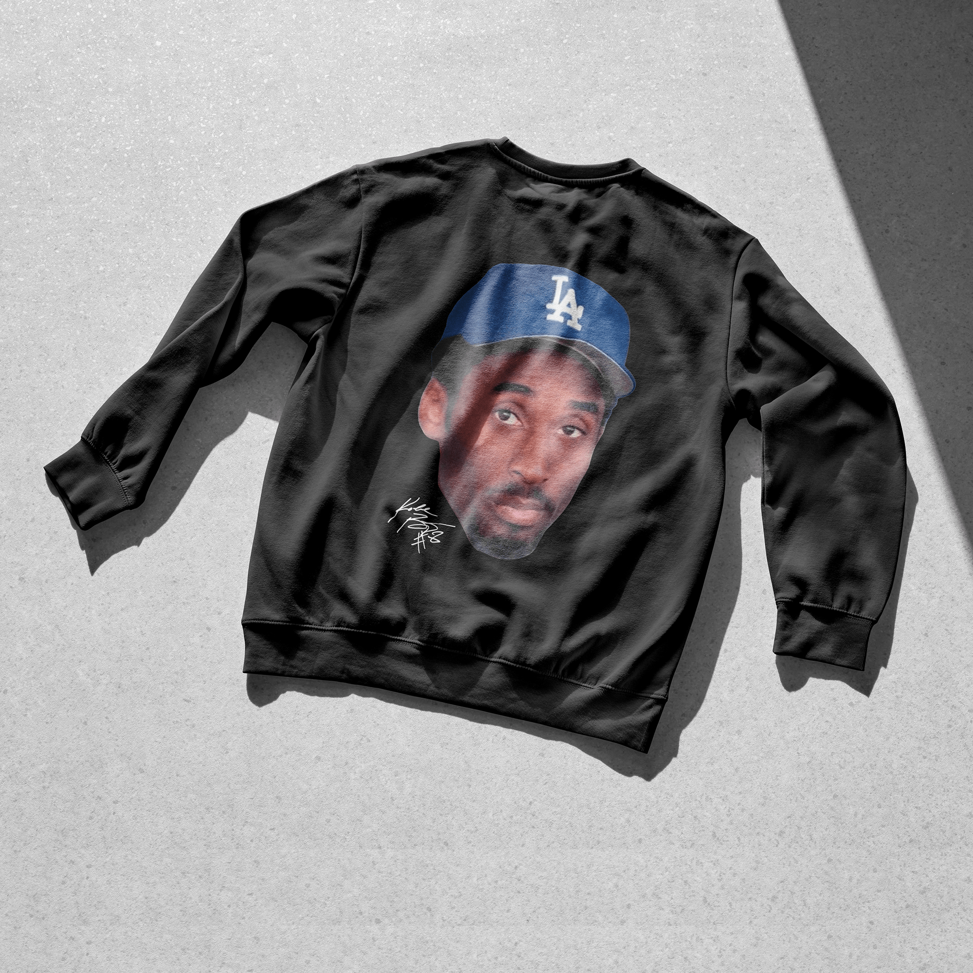 Japan Legacy Across Borders Kobe Bryant Dodgers Sweatshirt Black - Sugoi JDM