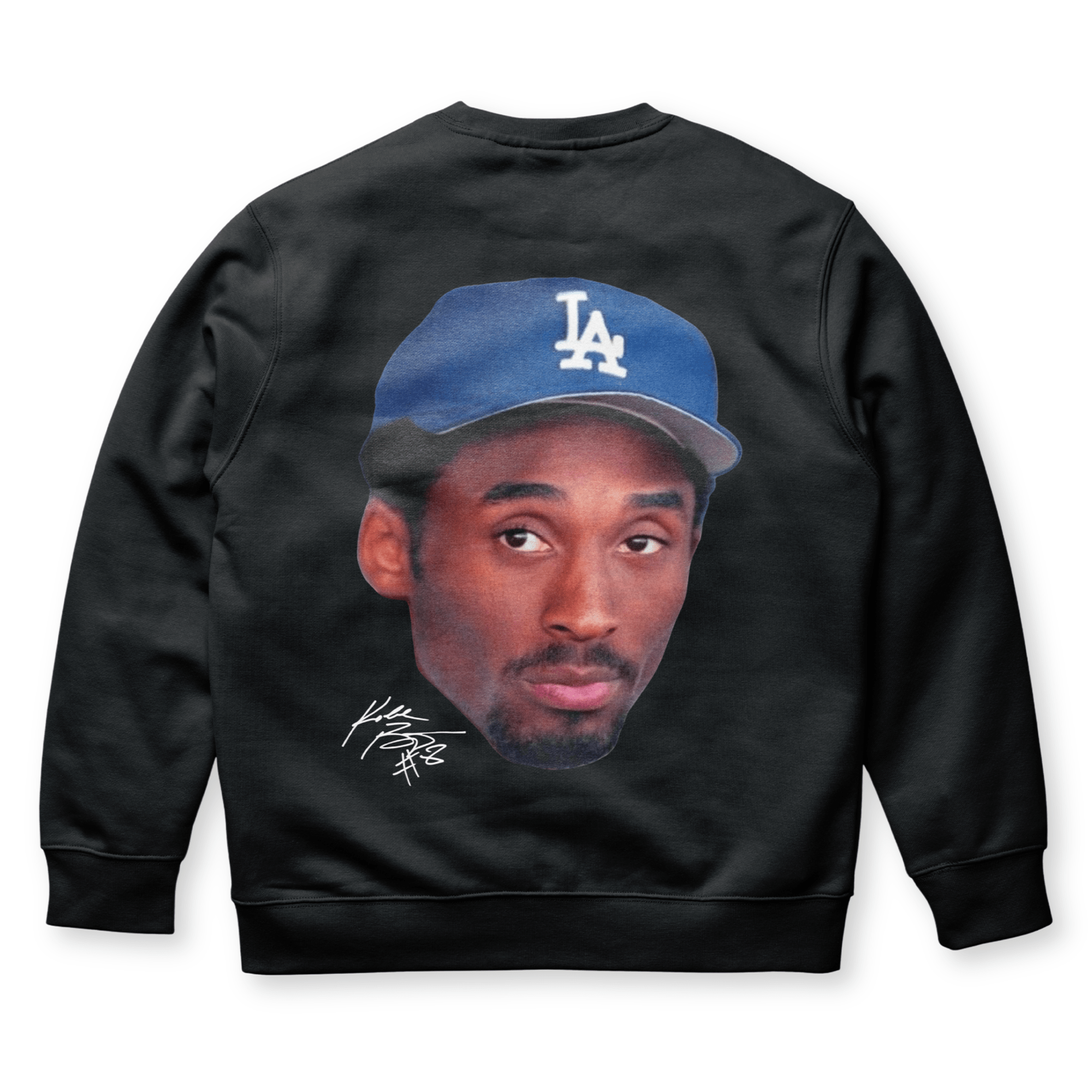 Japan Legacy Across Borders Kobe Bryant Dodgers Sweatshirt Black - Sugoi JDM