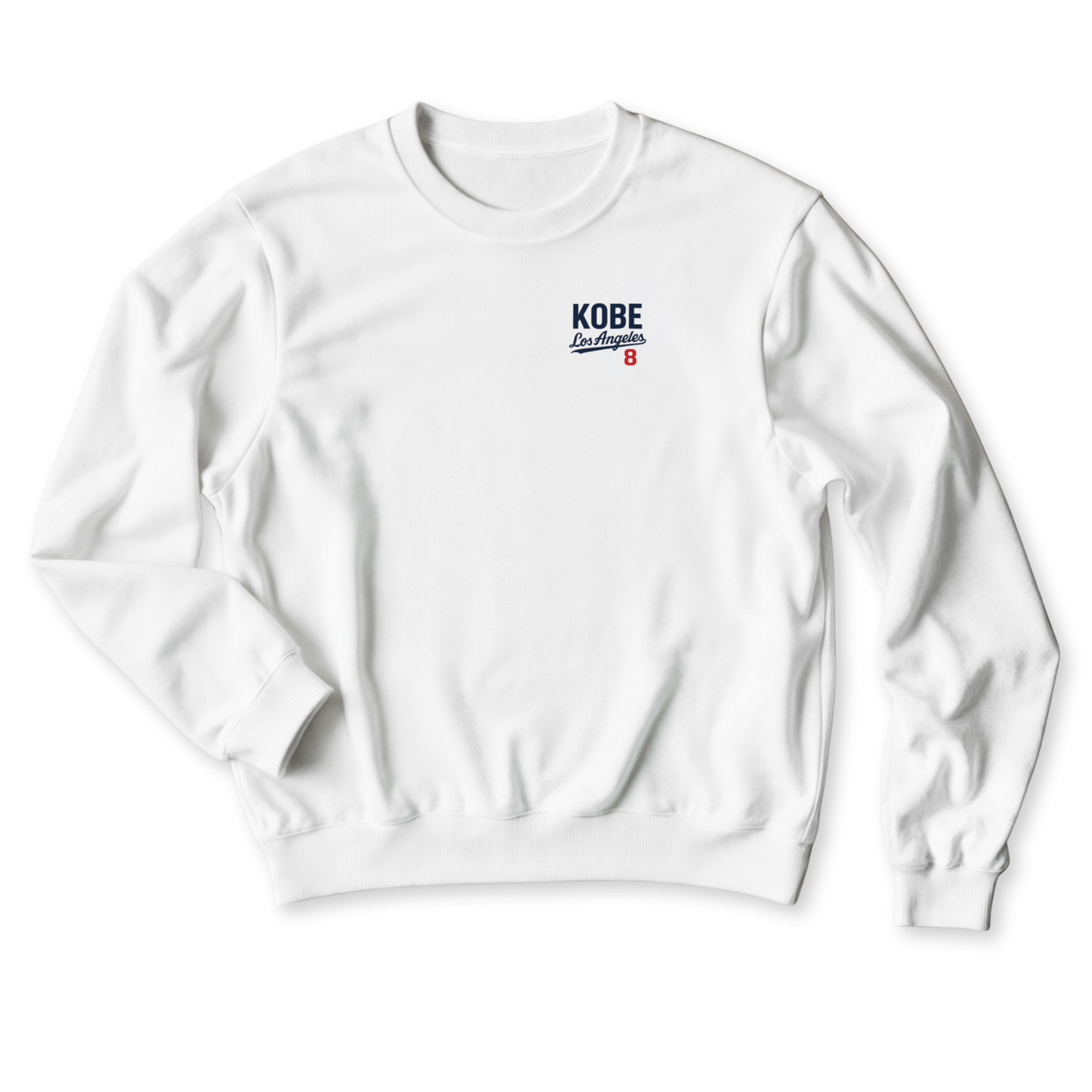 Japan Legacy Across Borders Kobe Bryant Dodgers Sweatshirt White - Sugoi JDM