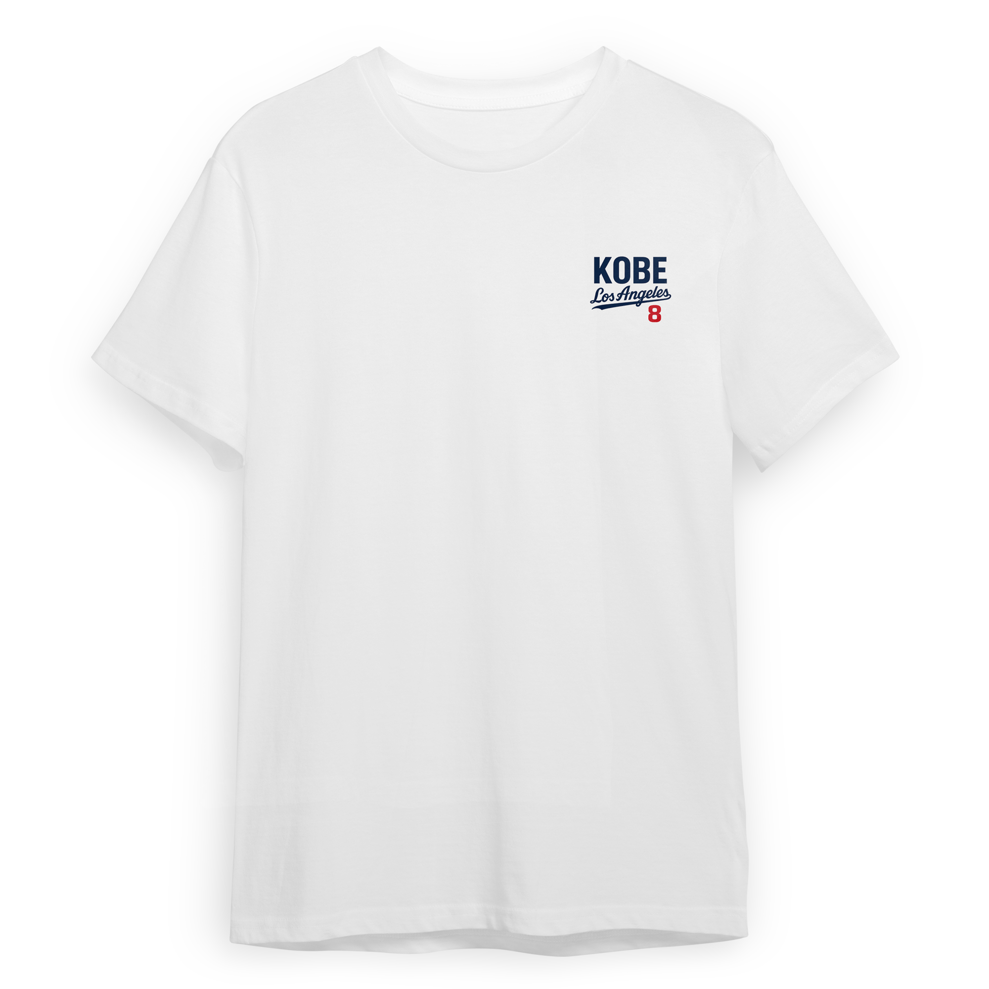 Japan Legacy Across Borders Kobe Bryant Dodgers T Shirt White - Sugoi JDM