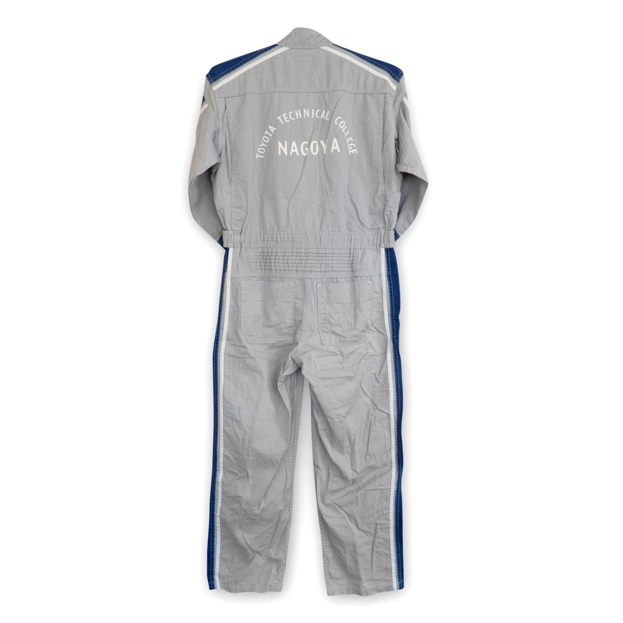 JDM Japan Retro Nagoya Toyota Technical College Mechanic Summer Coveralls Tsunagi - Sugoi JDM