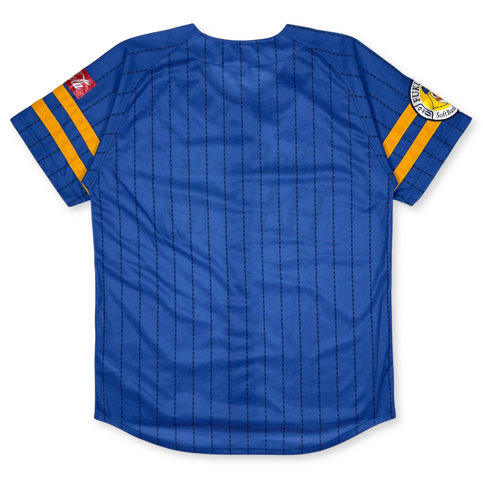 Limited Edition Retro NPB Japan Softbank Hawks Baseball Jersey 2016 Blue - Sugoi JDM