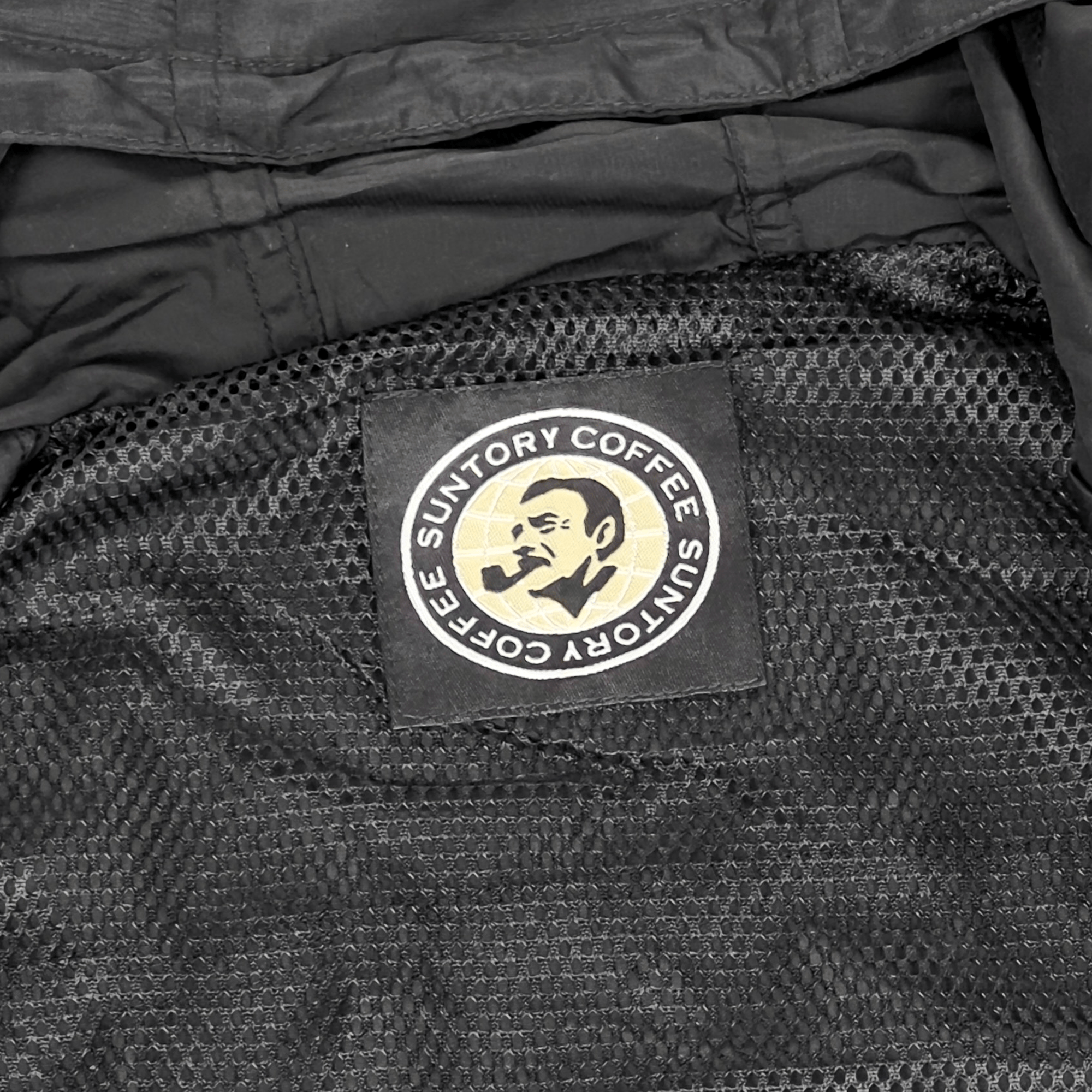 Limited Japan Suntory Boss Coffee Promotional Campaign Hooded Jacket Black - Sugoi JDM