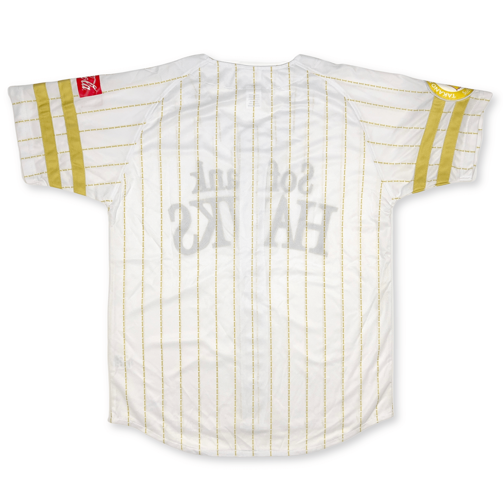Limited Majestic Japan Softbank Hawks Baseball Takano Saiten 2018 Jersey White - Sugoi JDM