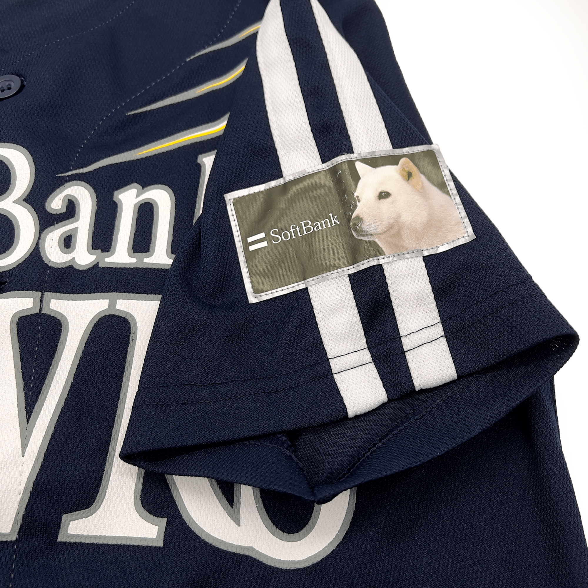 Limited Retro NPB Japan Softbank Hawks Festival 2009 Baseball Jersey Blue - Sugoi JDM