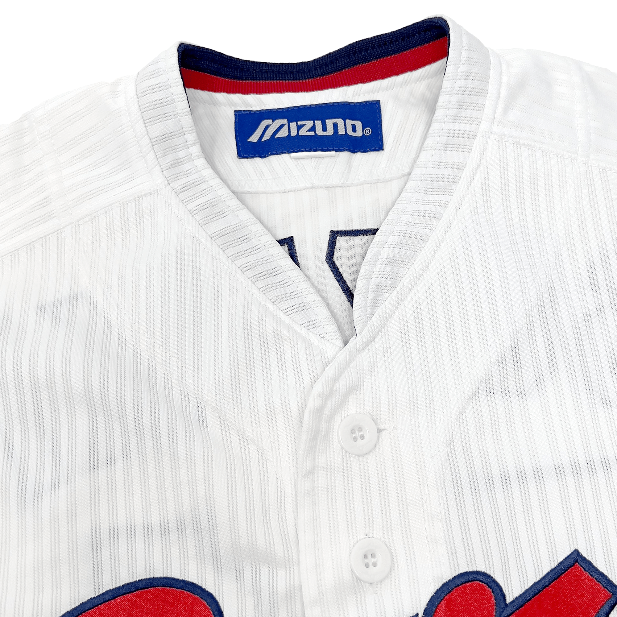 Mizuno NPB Hiroshima Carp Baseball Home High Quality Jersey Akitake Okada 17 - Sugoi JDM