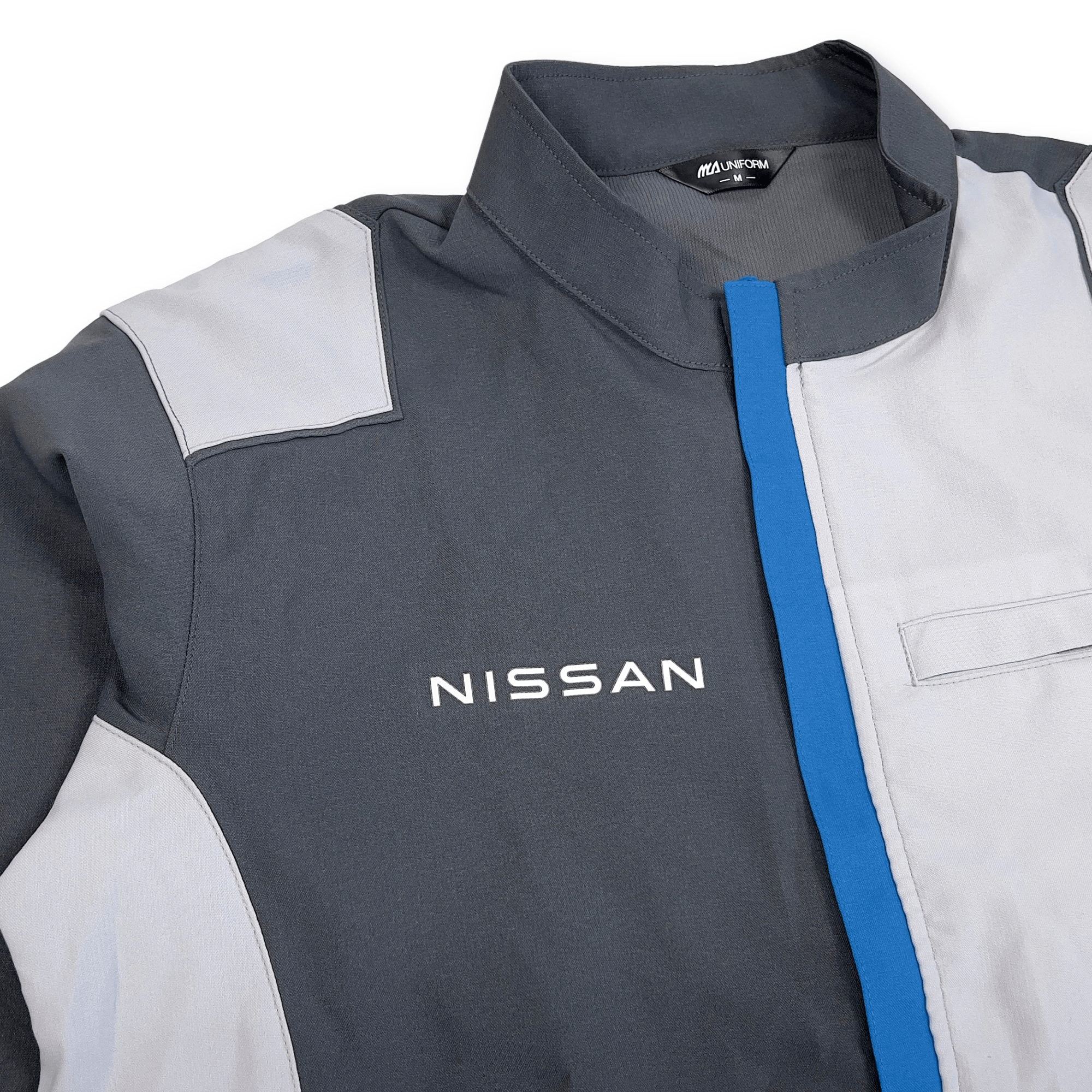New Authentic JDM Japan Nissan Mechanic Staff Dual Tone Summer Jacket - Sugoi JDM