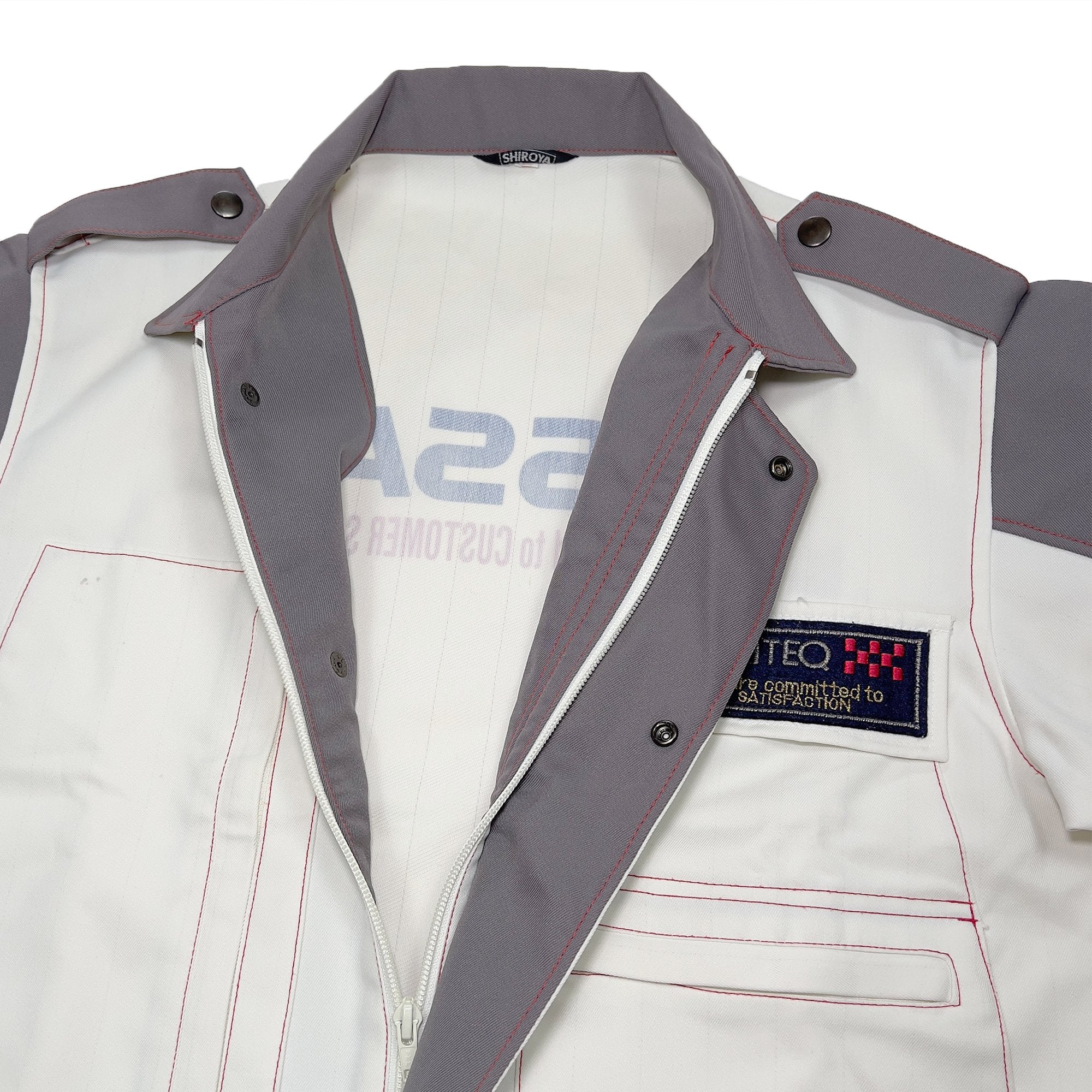 New Authentic Retro JDM Japan Nissan HITEQ Mechanic Staff Jacket - Sugoi JDM