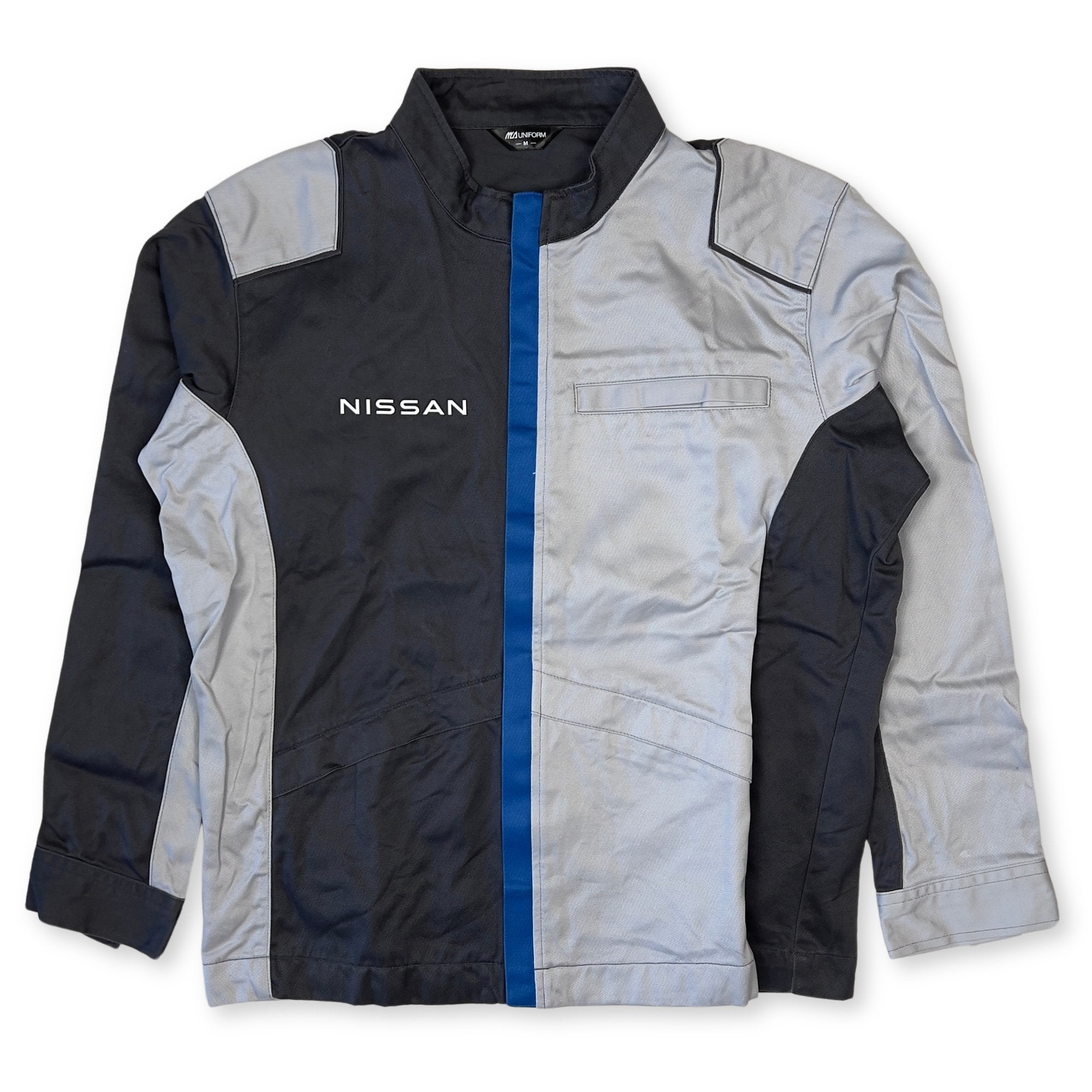 New Authentic Retro JDM Japan Nissan Mechanic Staff Dual Tone Jacket - Sugoi JDM