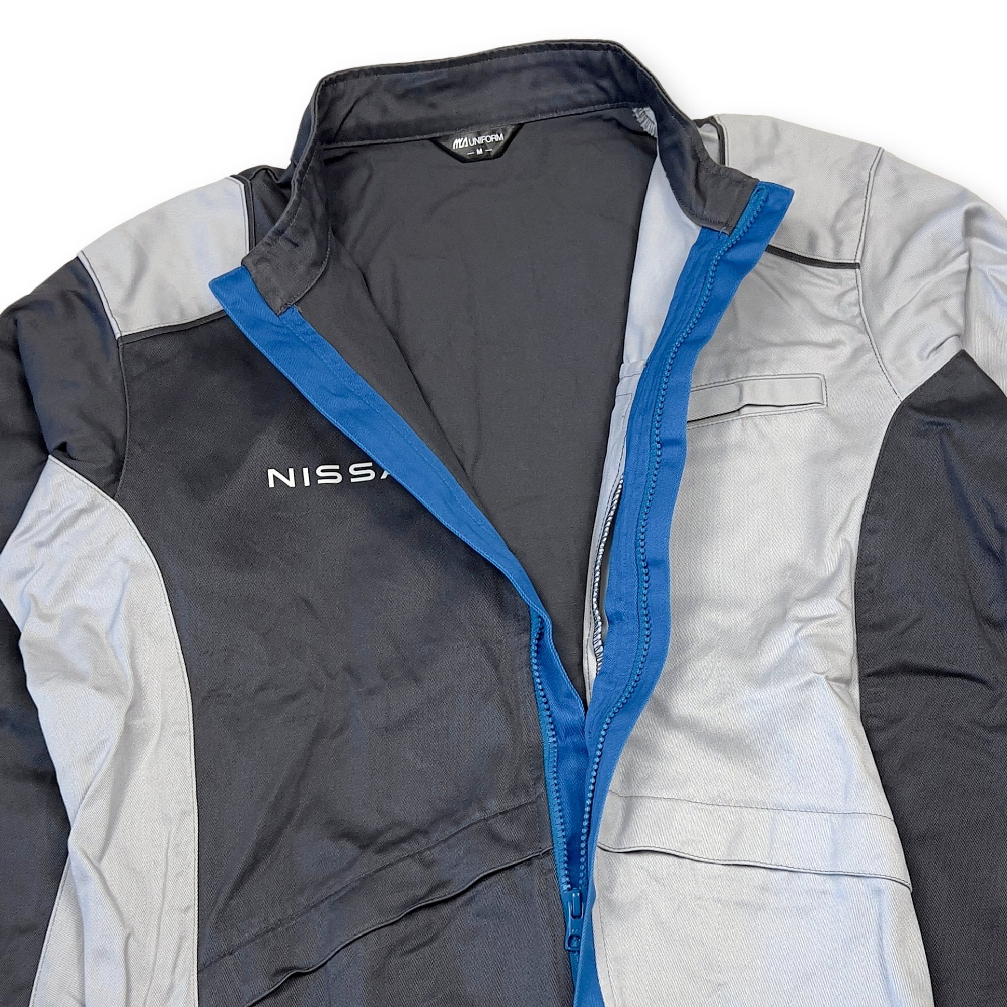 New Authentic Retro JDM Japan Nissan Mechanic Staff Dual Tone Jacket - Sugoi JDM