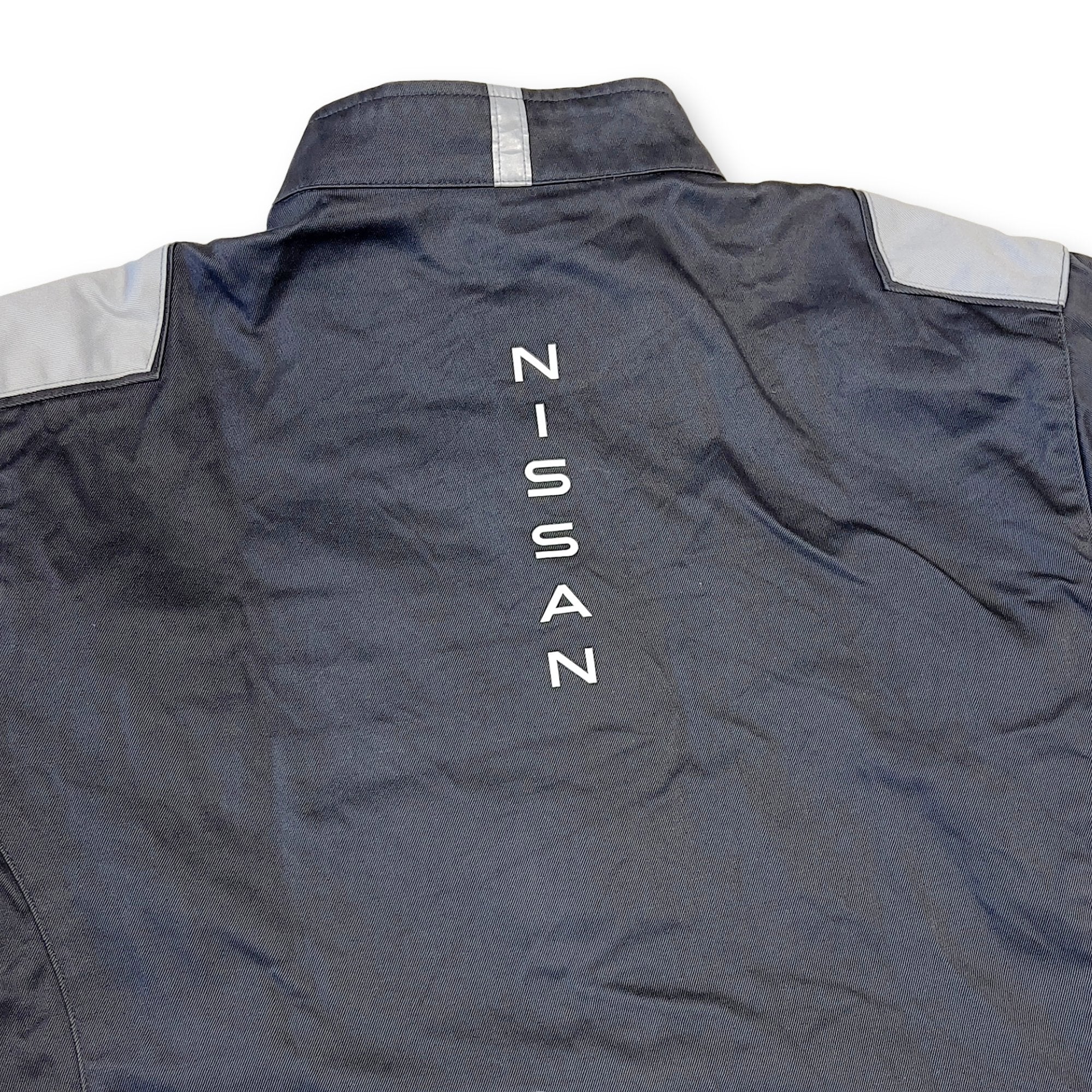 New Authentic Retro JDM Japan Nissan Mechanic Staff Dual Tone Jacket - Sugoi JDM