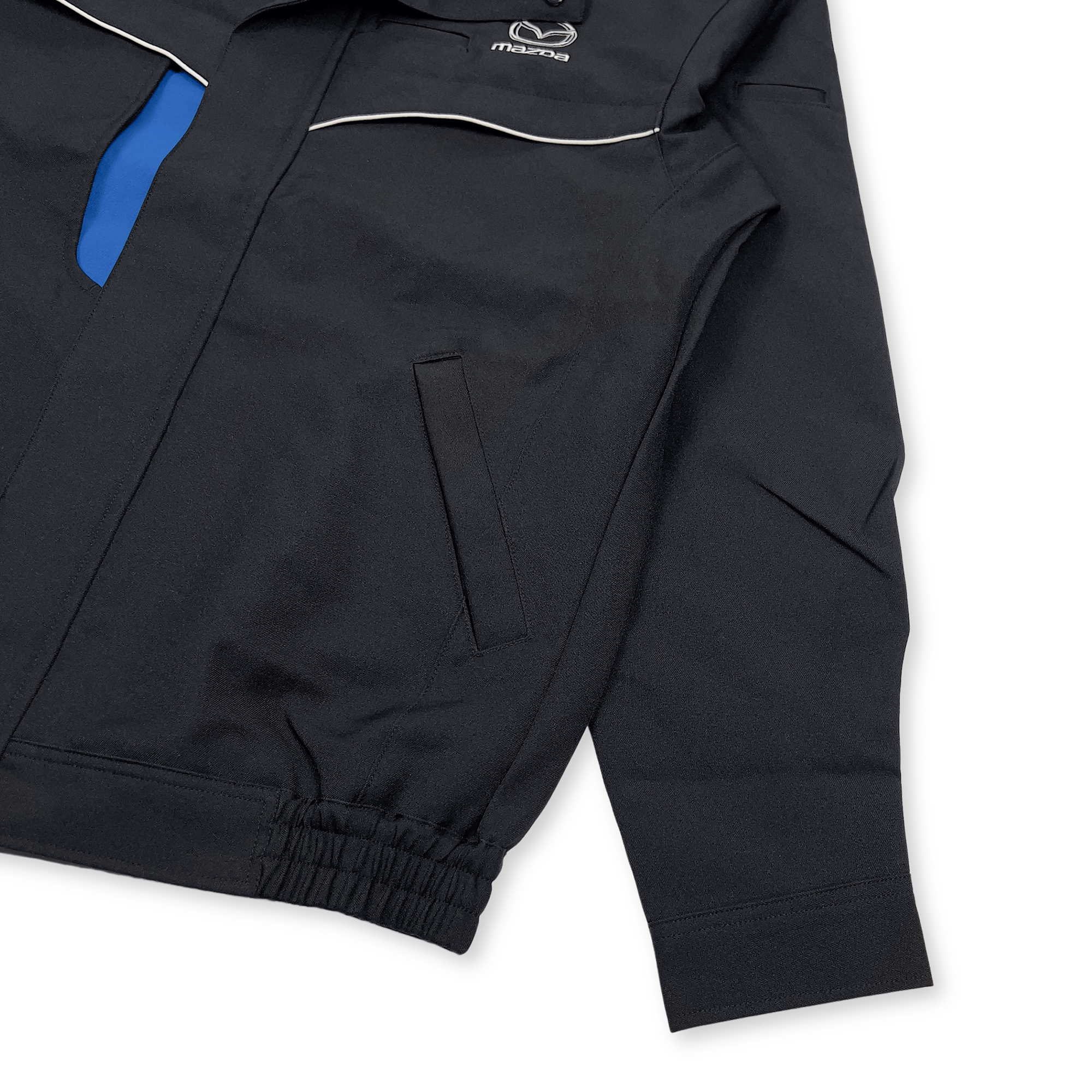 New Genuine JDM Japan Mazda Technician Mechanic Staff Jacket Black - Sugoi JDM