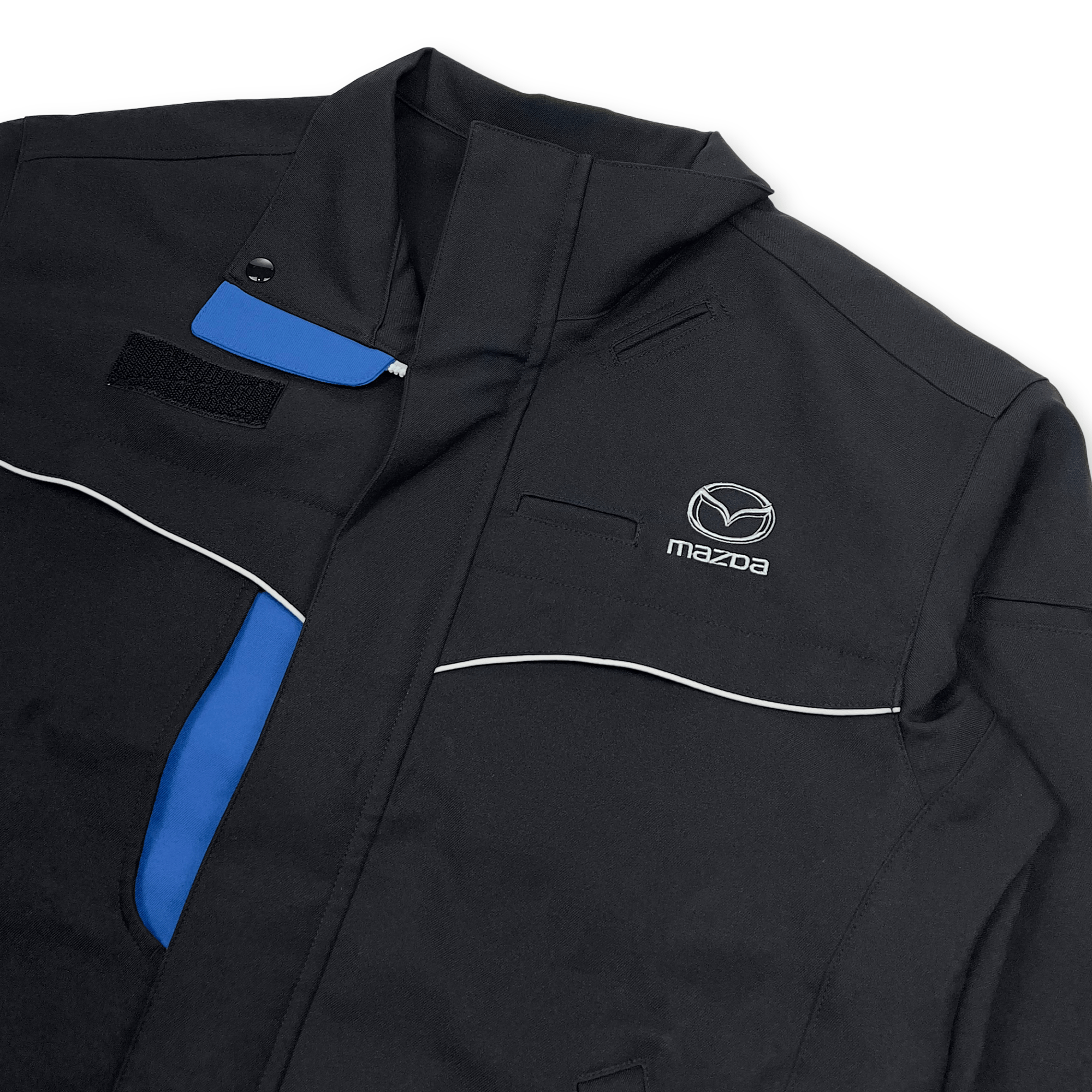 New Genuine JDM Japan Mazda Technician Mechanic Staff Jacket Black - Sugoi JDM