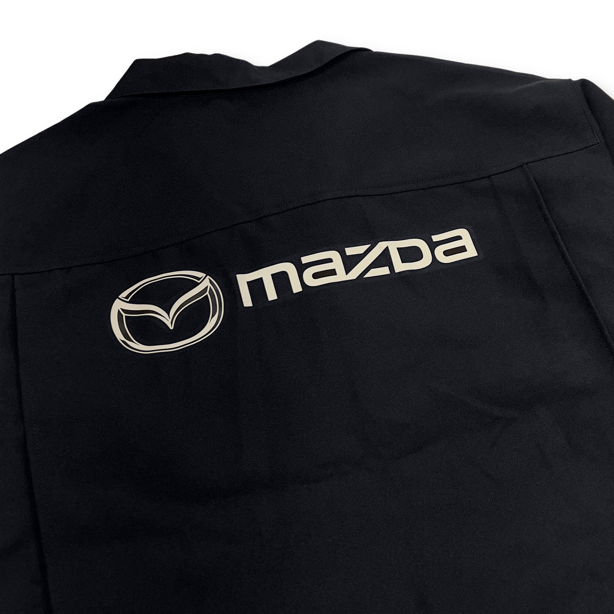 New Genuine JDM Japan Mazda Technician Mechanic Staff Jacket Black - Sugoi JDM