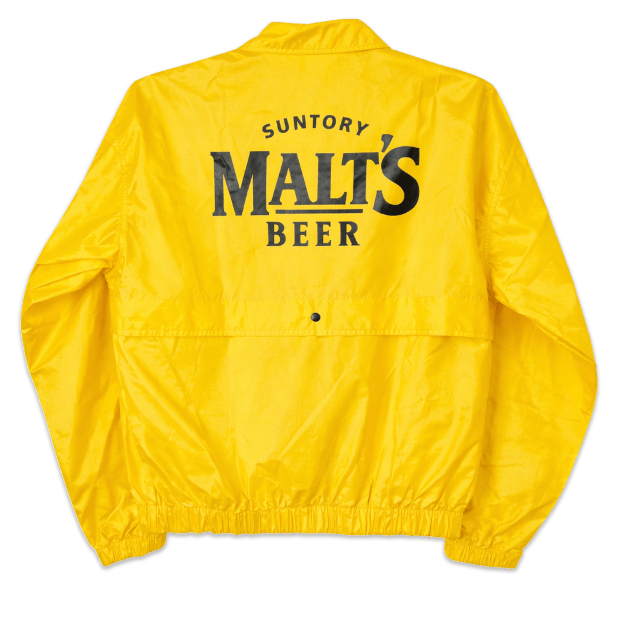 New Genuine Retro Japan JDM Suntory Malts Light Jacket Yellow - Sugoi JDM