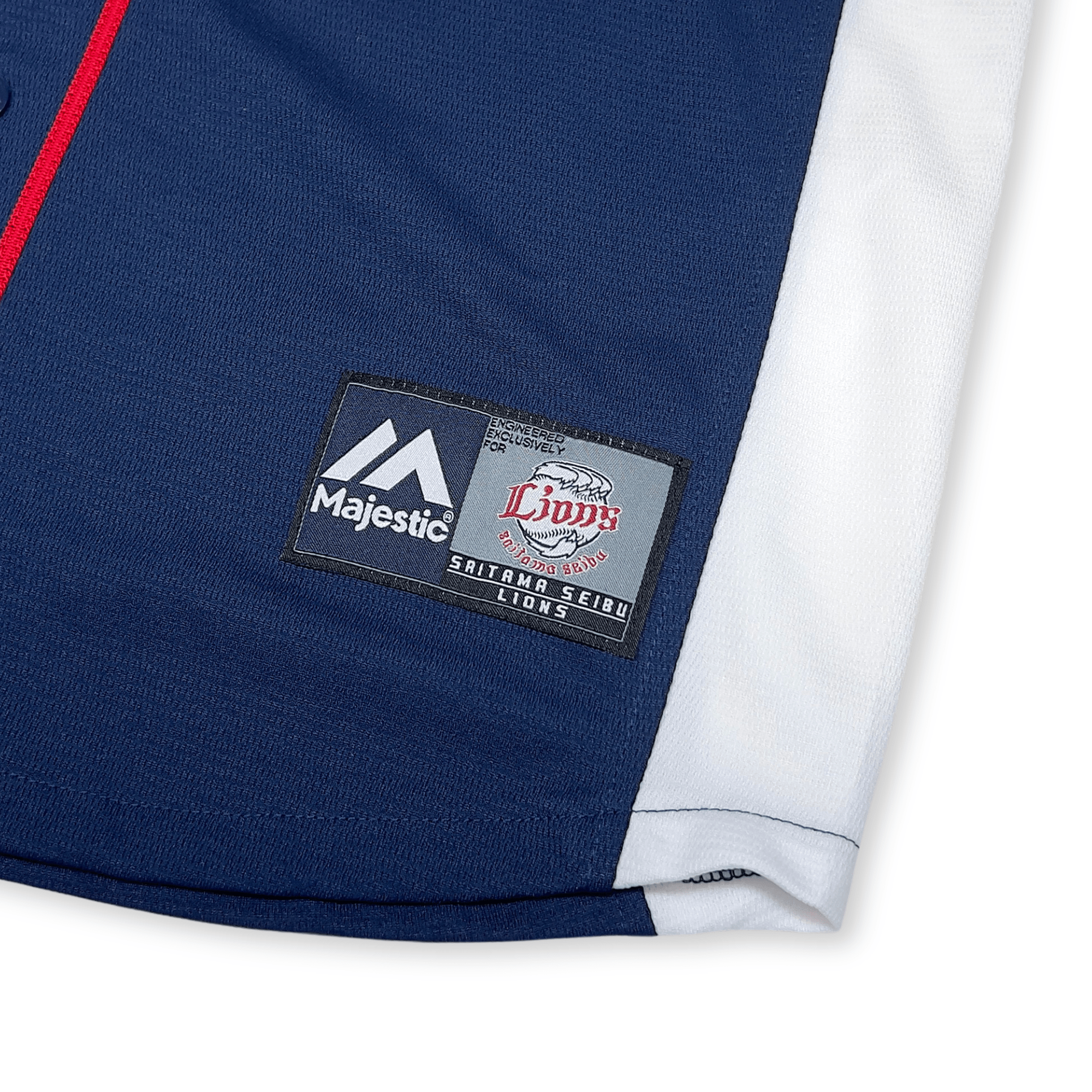 New Japan NPB Seibu Lions Tomoya Mori Japan Baseball Knit Jersey 10 - Sugoi JDM