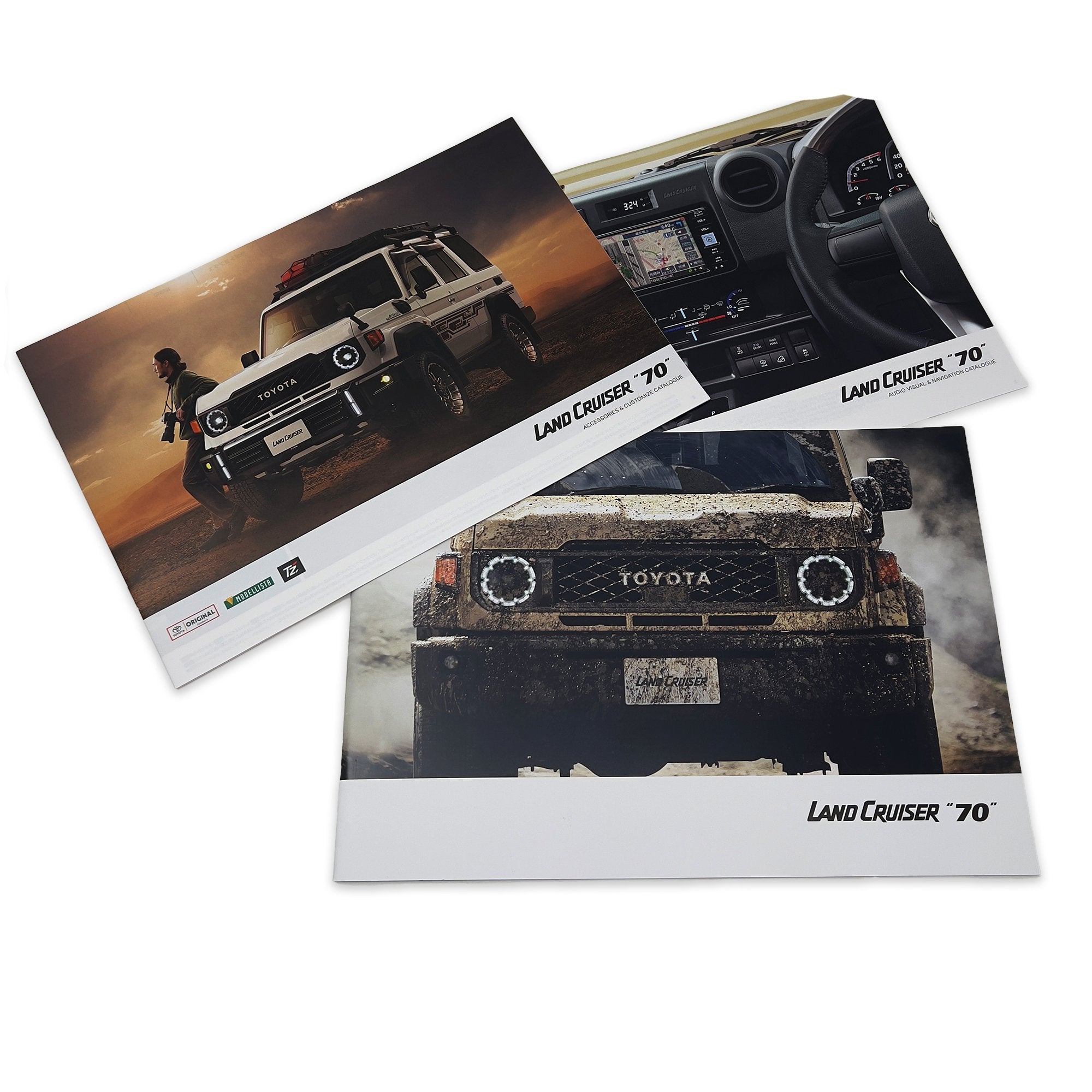 New JDM Japan Toyota Land Cruiser 70 Catalog Brochure Set 2023 - Sugoi JDM