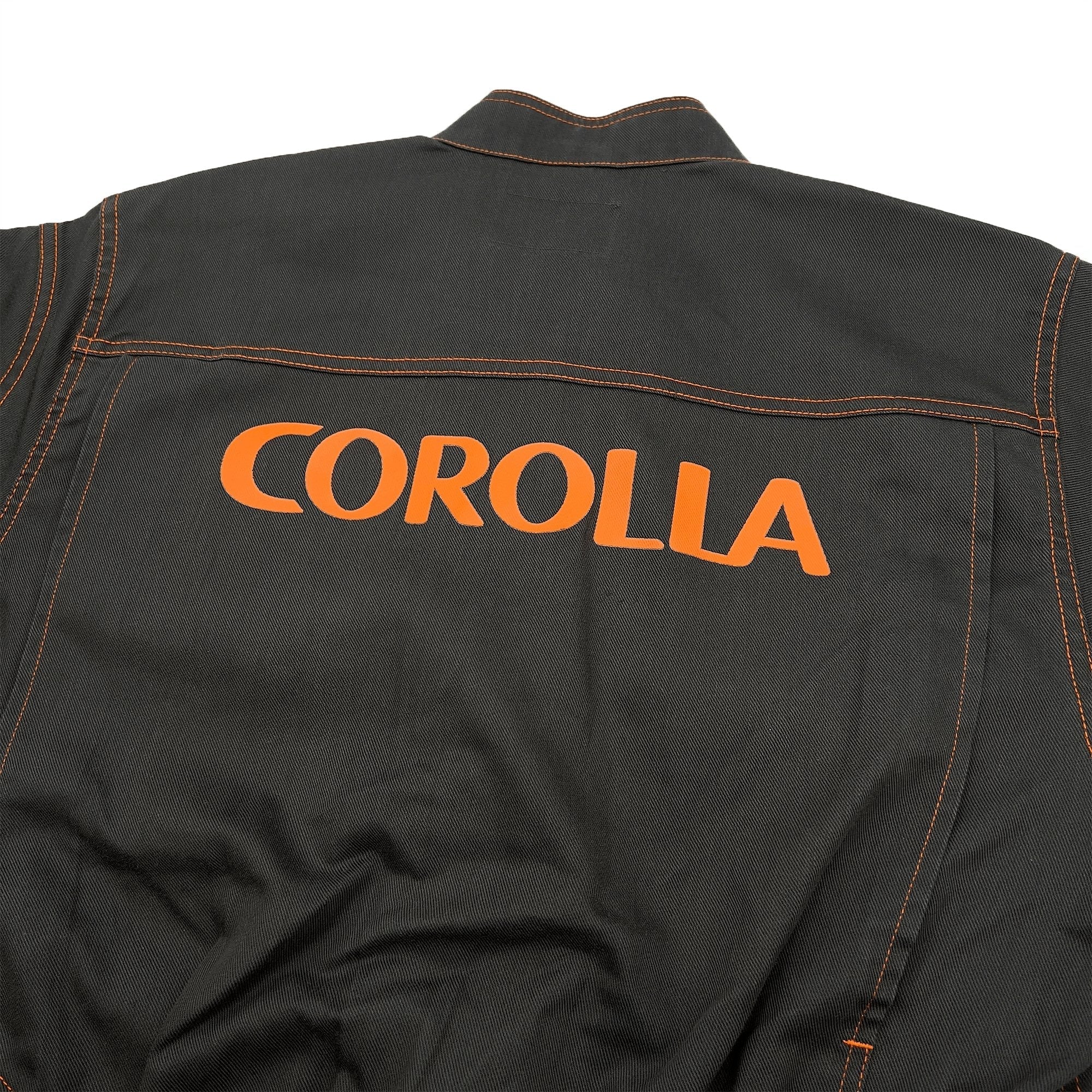 New JDM Retro Toyota Corolla Coveralls Jumpsuit Summer Tsunagi Dark Brown - Sugoi JDM