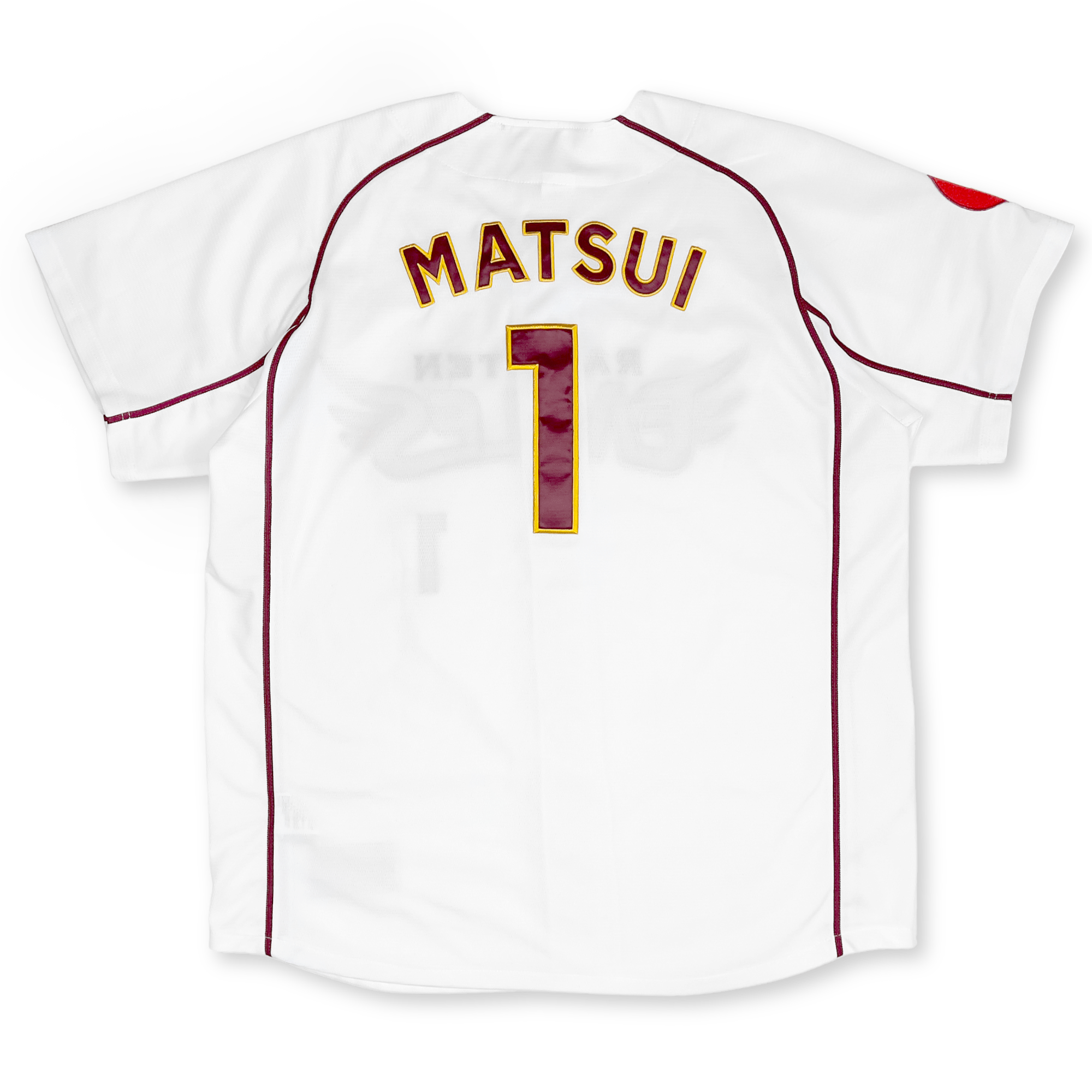 New Majestic NPB Baseball Tohoku Rakuten Eagles Yuki Matsui Jersey 2014 White - Sugoi JDM