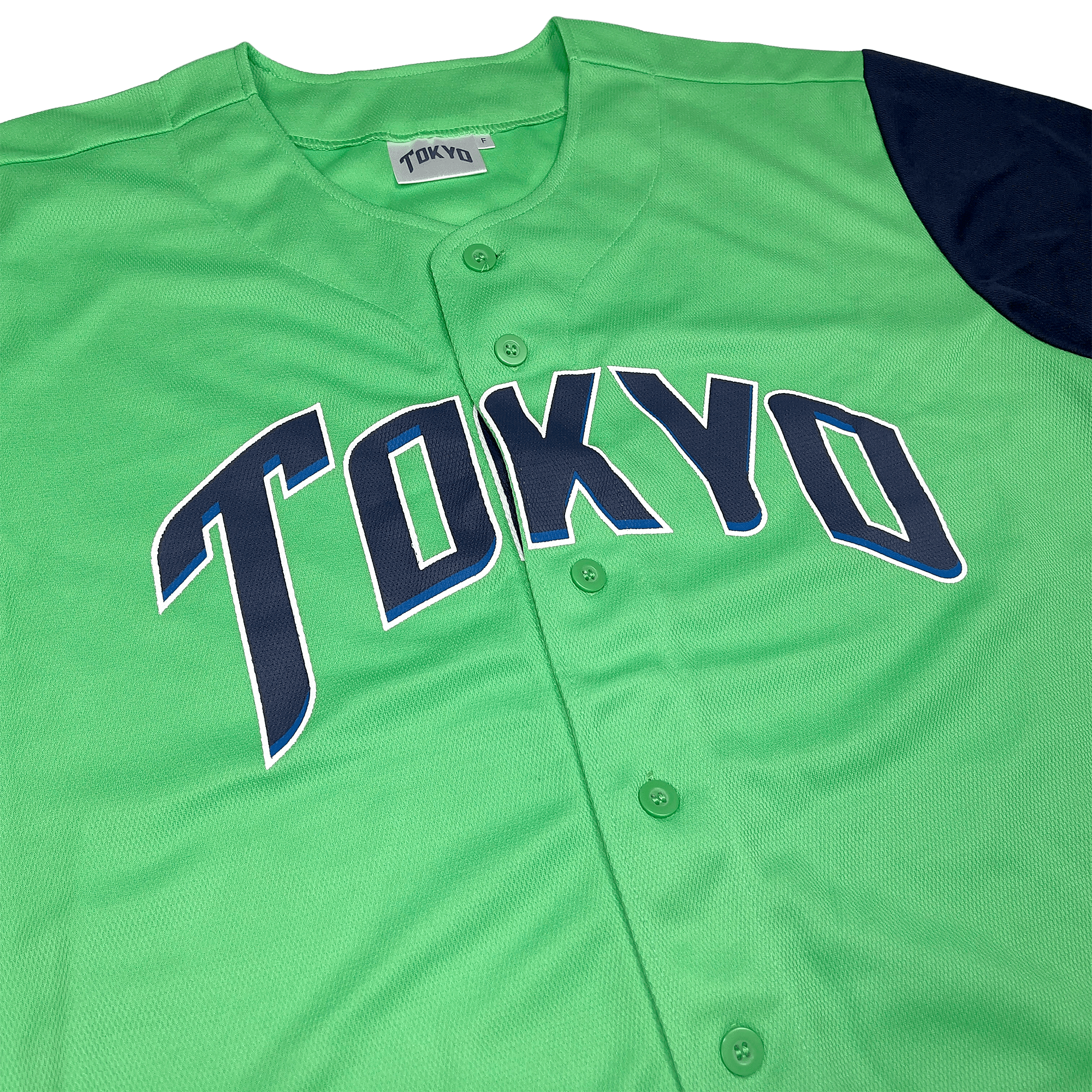 New Majestic NPB Tokyo Yakult Swallows Power Baseball Jersey Green 2015 - Sugoi JDM