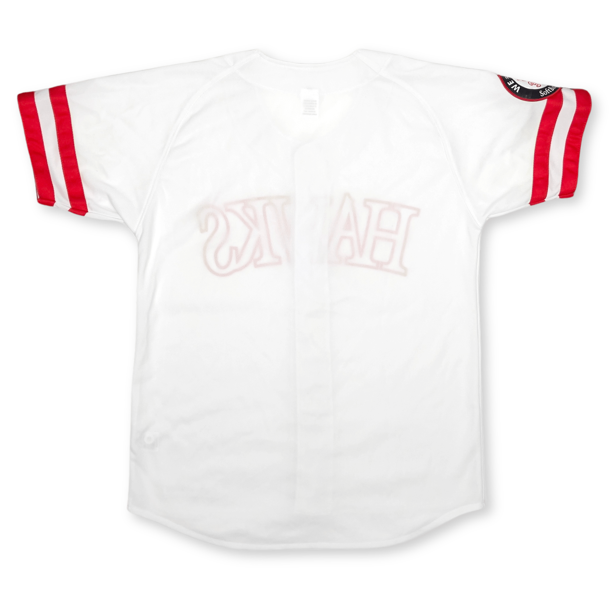 New Majestic Softbank Hawks We Love Kyushu 30th Anniversary Baseball Jersey White - Sugoi JDM
