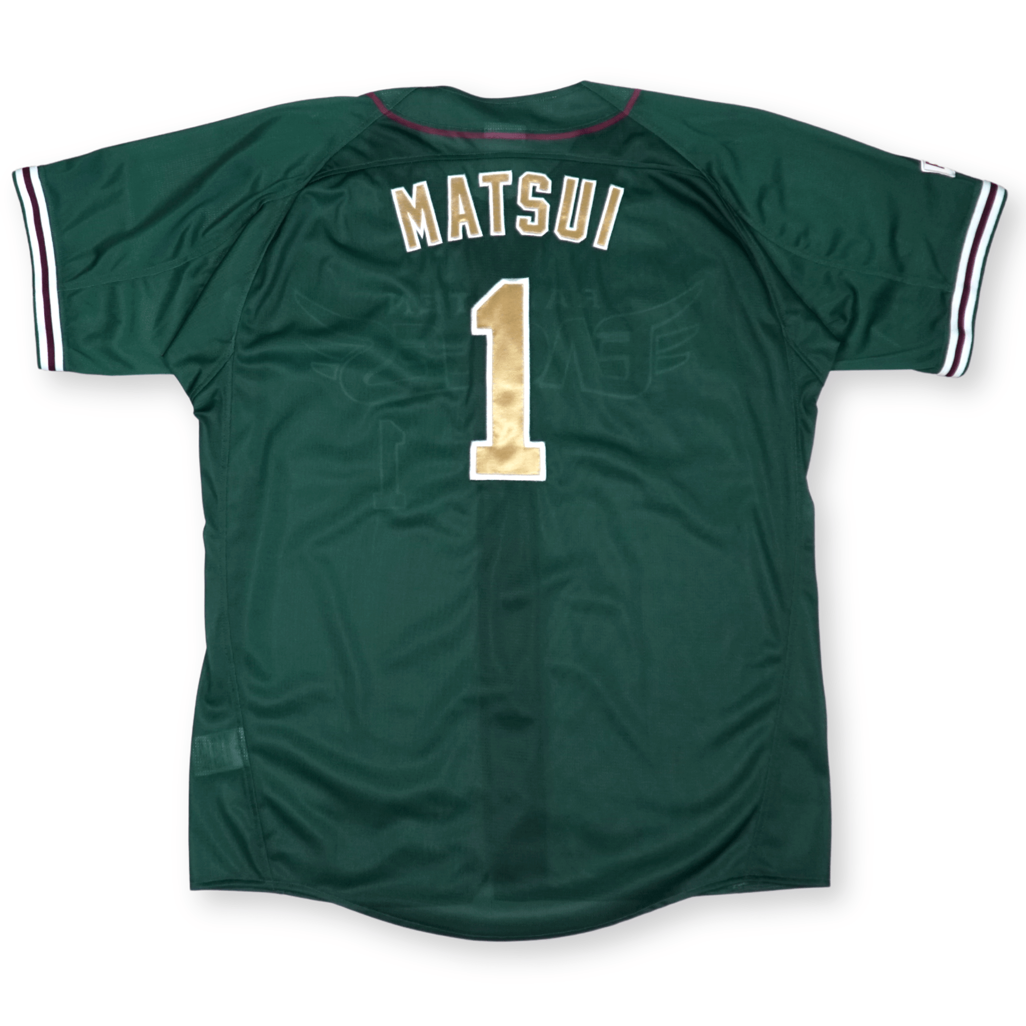 New NPB Baseball Earth Green Rakuten Eagles Yuki Matsui Jersey 2023 - Sugoi JDM