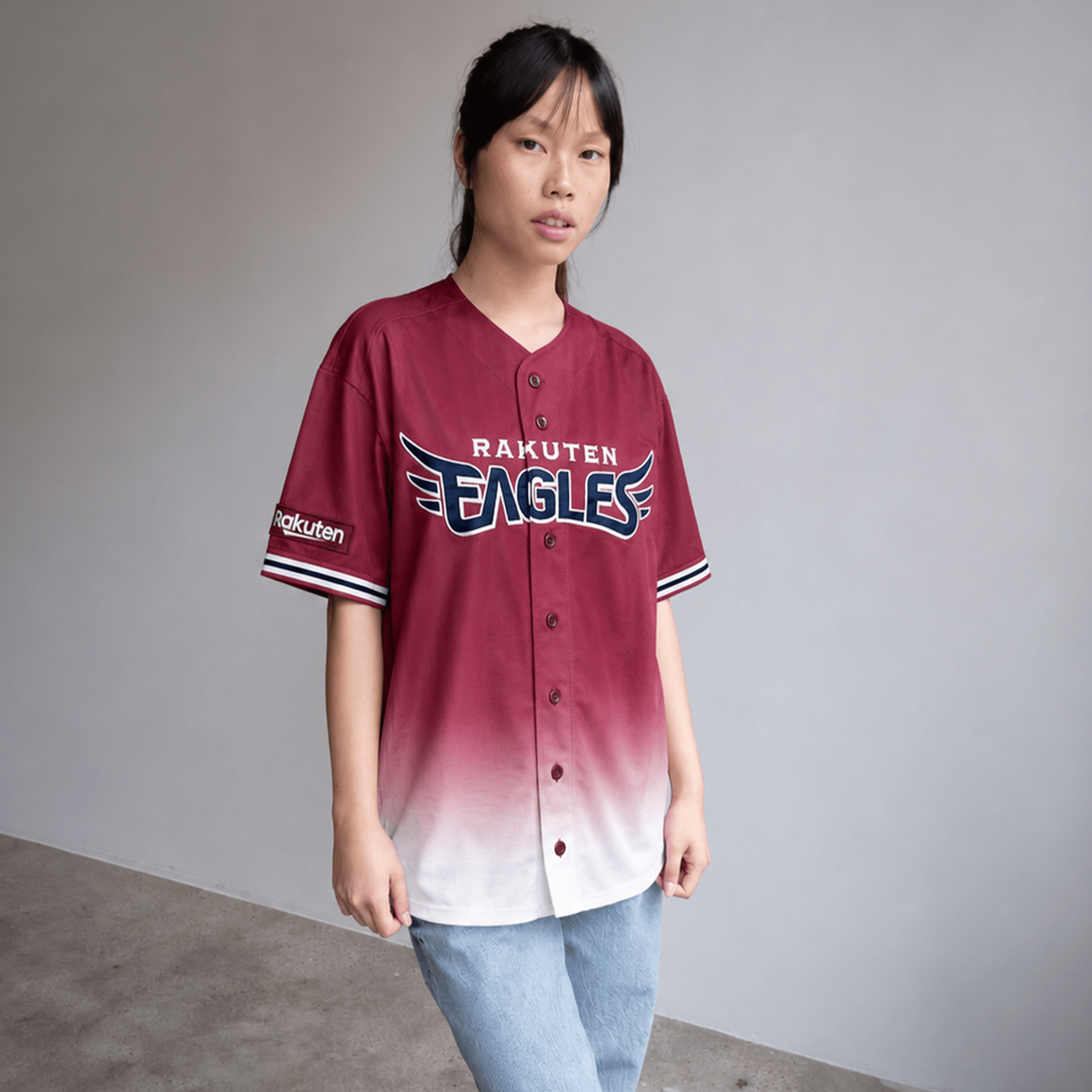 New NPB Japan Baseball Tohoku Rakuten Eagles Fans Match Knit Jersey 2023 - Sugoi JDM