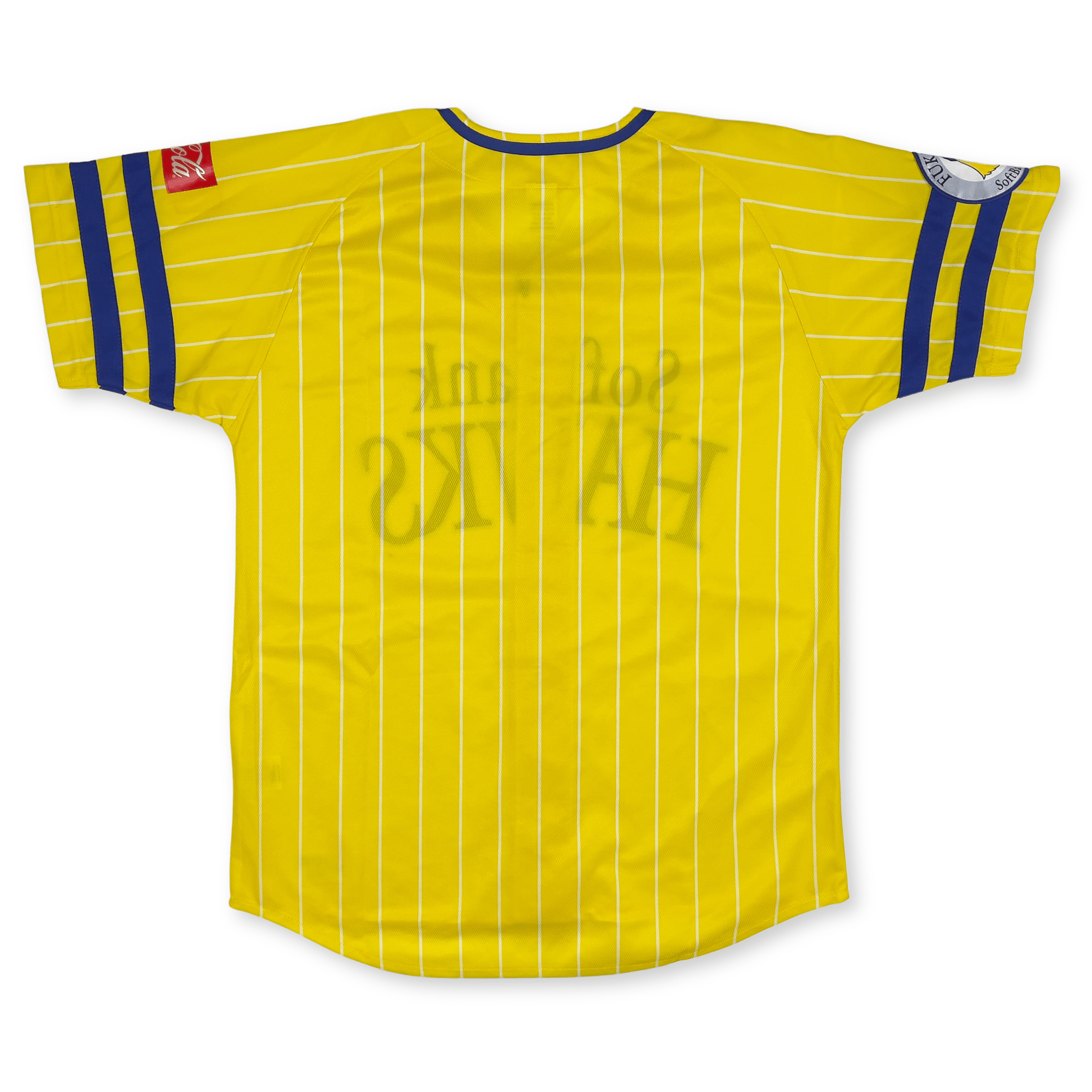 New NPB Japan Fukuoka Softbank Hawks Baseball Jersey 2020 Yellow - Sugoi JDM