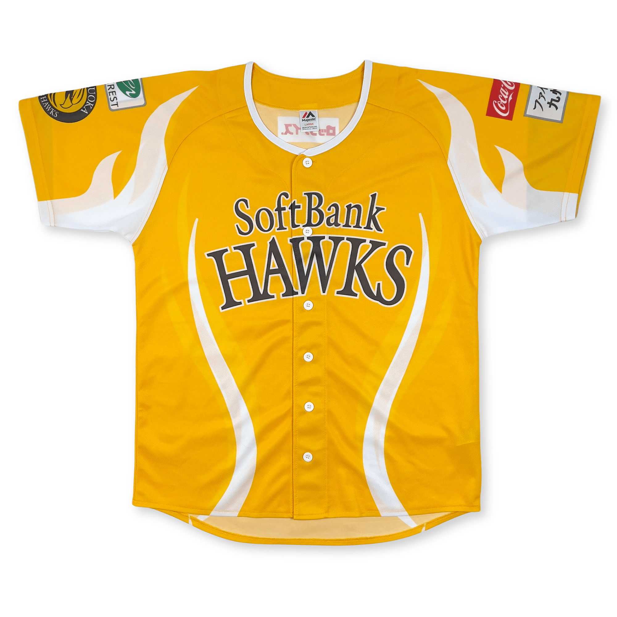 New NPB Japan Majestic Fukuoka Softbank Hawks Baseball Jersey 2025 New NPB Japan Majestic Fukuoka Softbank Hawks Baseball Jersey 2025
