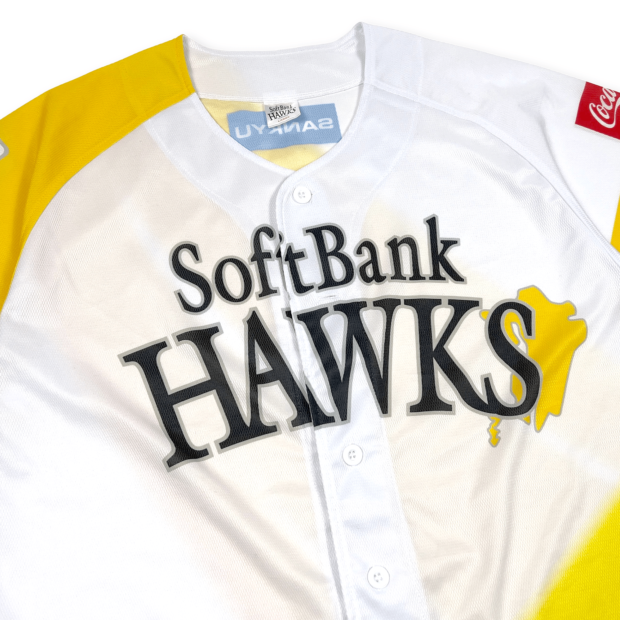 New NPB Majestic Fukuoka Softbank Hawks Fight Kyushu Baseball Jersey 2024 - Sugoi JDM