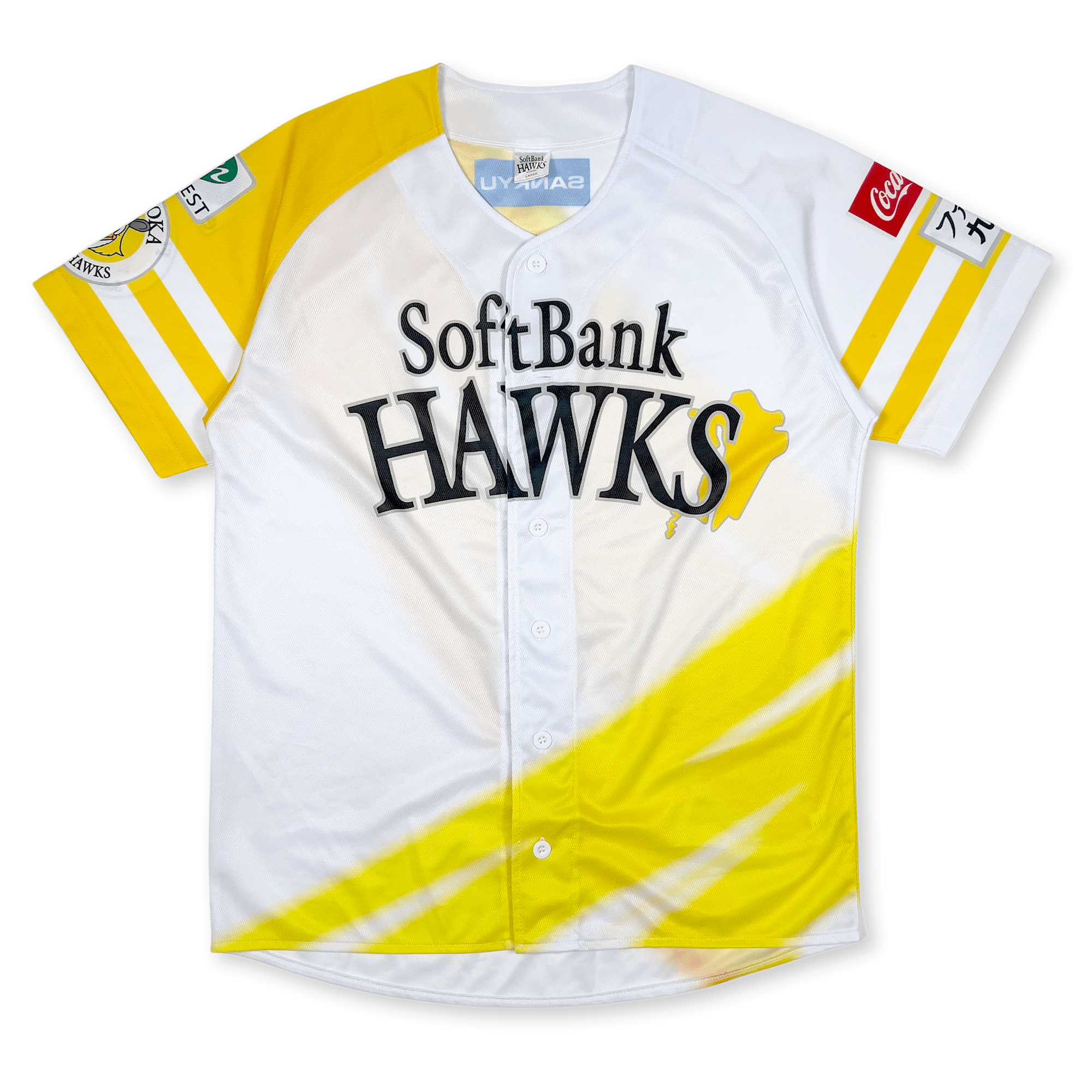 New NPB Majestic Fukuoka Softbank Hawks Fight Kyushu Baseball Jersey 2024 - Sugoi JDM