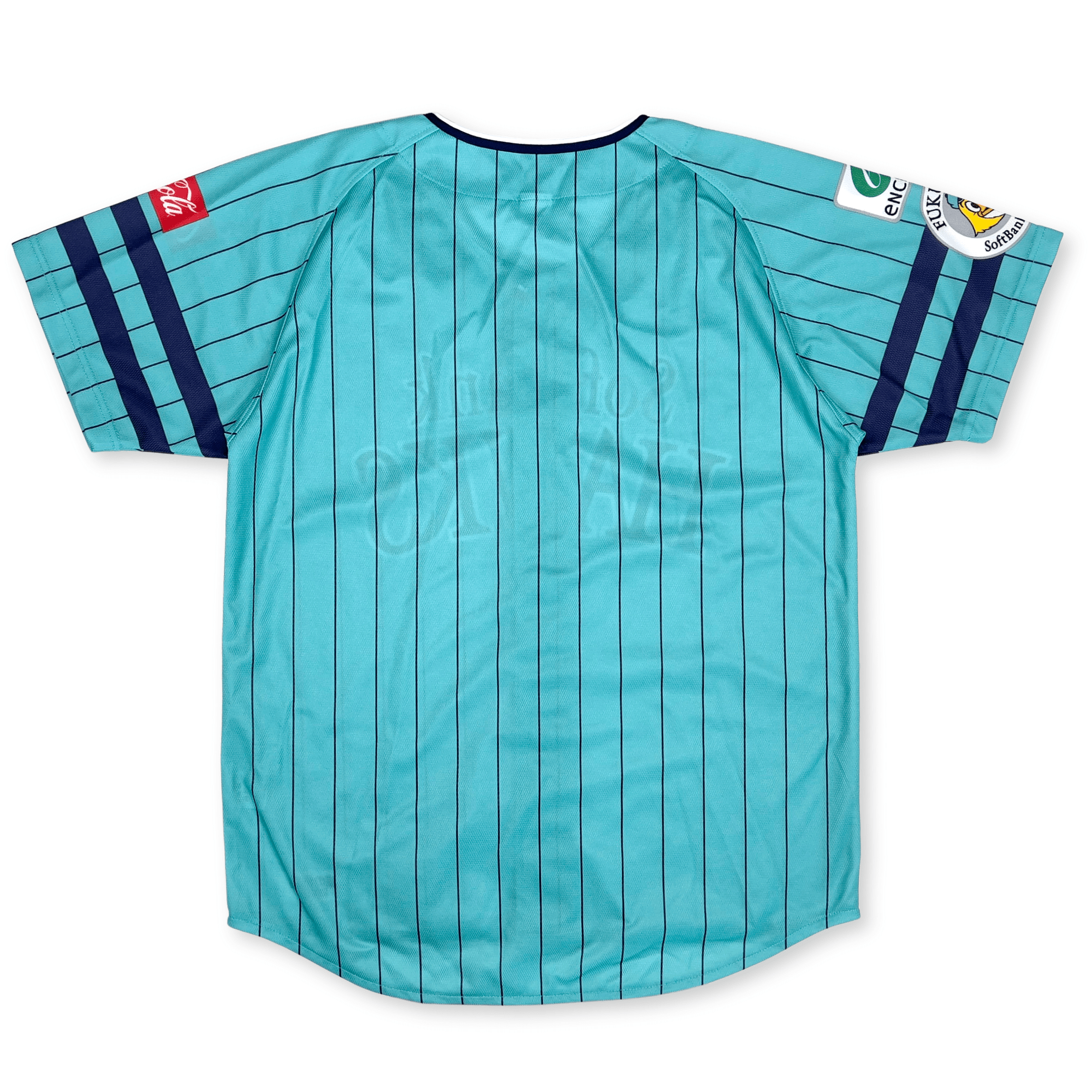 New NPB Majestic Japan Fukuoka Softbank Hawks Baseball Jersey 2023 Blue - Sugoi JDM