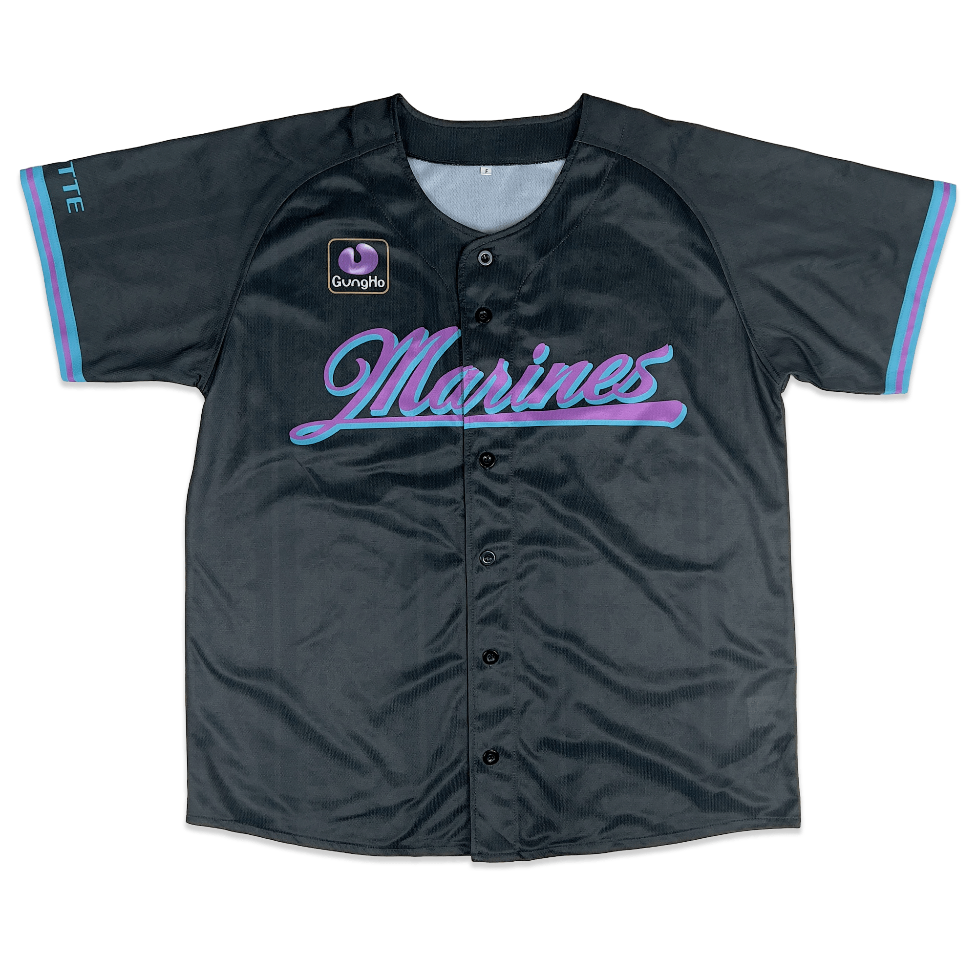 New NPB ZOZO Black Summer Chiba Lotte Marines Baseball Jersey 2025 - Sugoi JDM