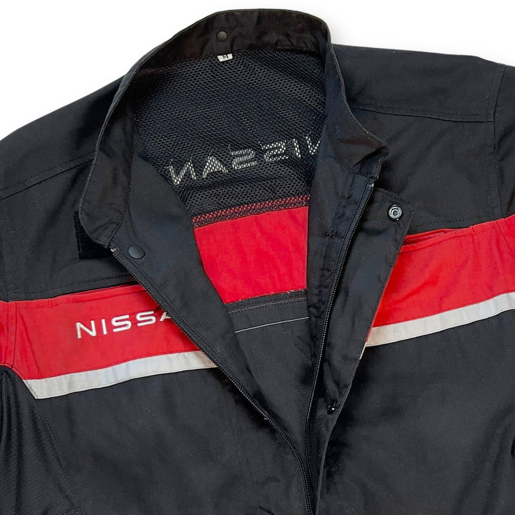 New Retro Japan Nissan Pitwork Summer Tsunagi Mechanics Coverall Black - Sugoi JDM