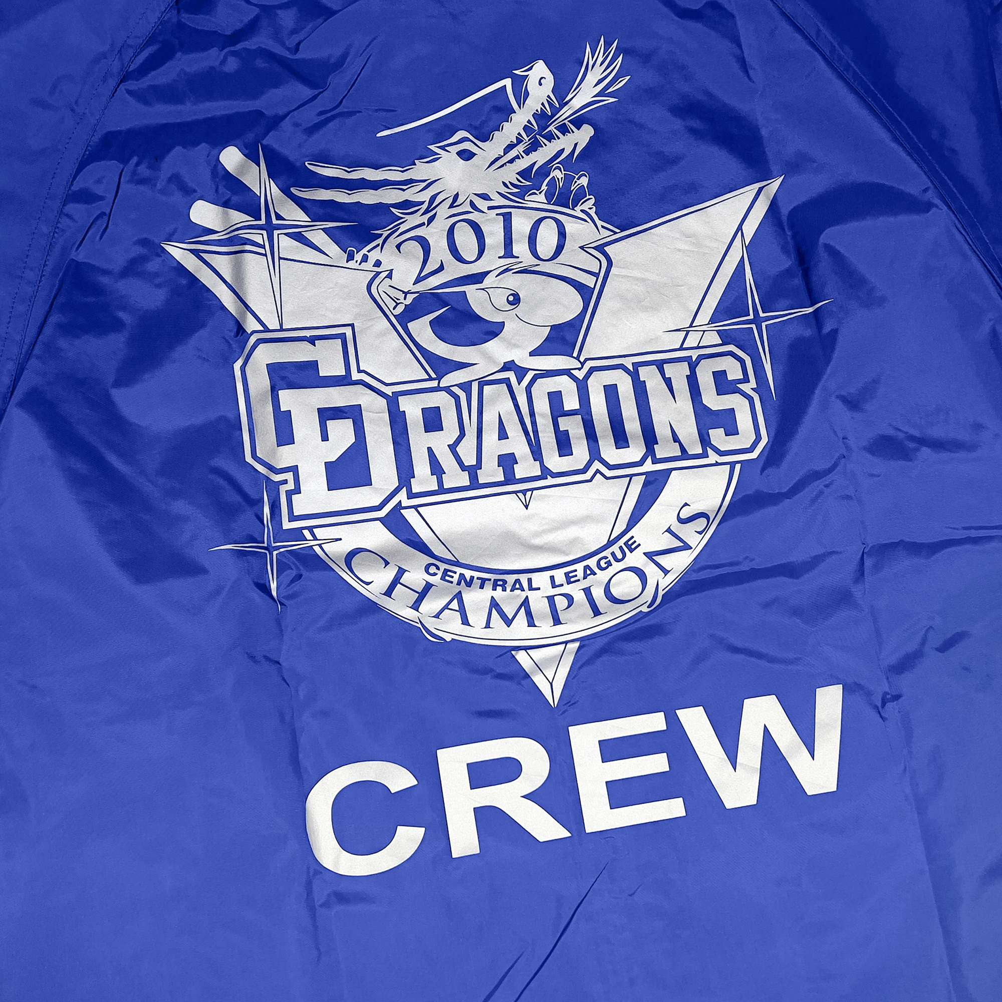 New Retro Japan NPB Chunichi Dragons 2010 Champions Victory Parade Crew Jacket - Sugoi JDM