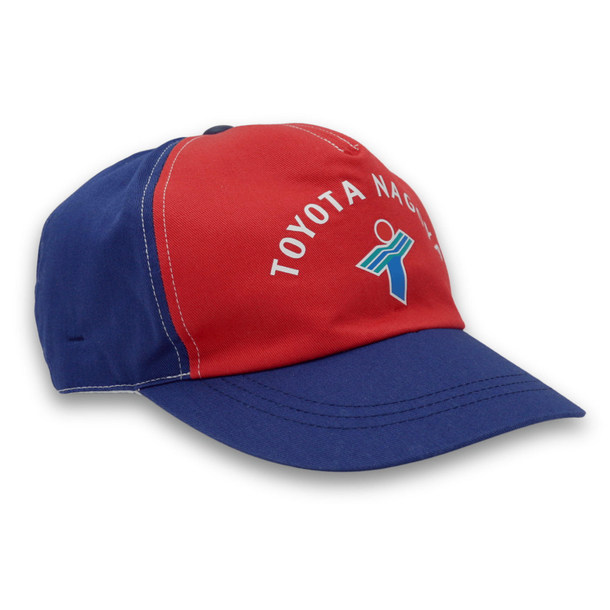 New Retro JDM Japan Genuine Nagoya Toyota Tecno Mechanics Hat Cap Blue Red - Sugoi JDM