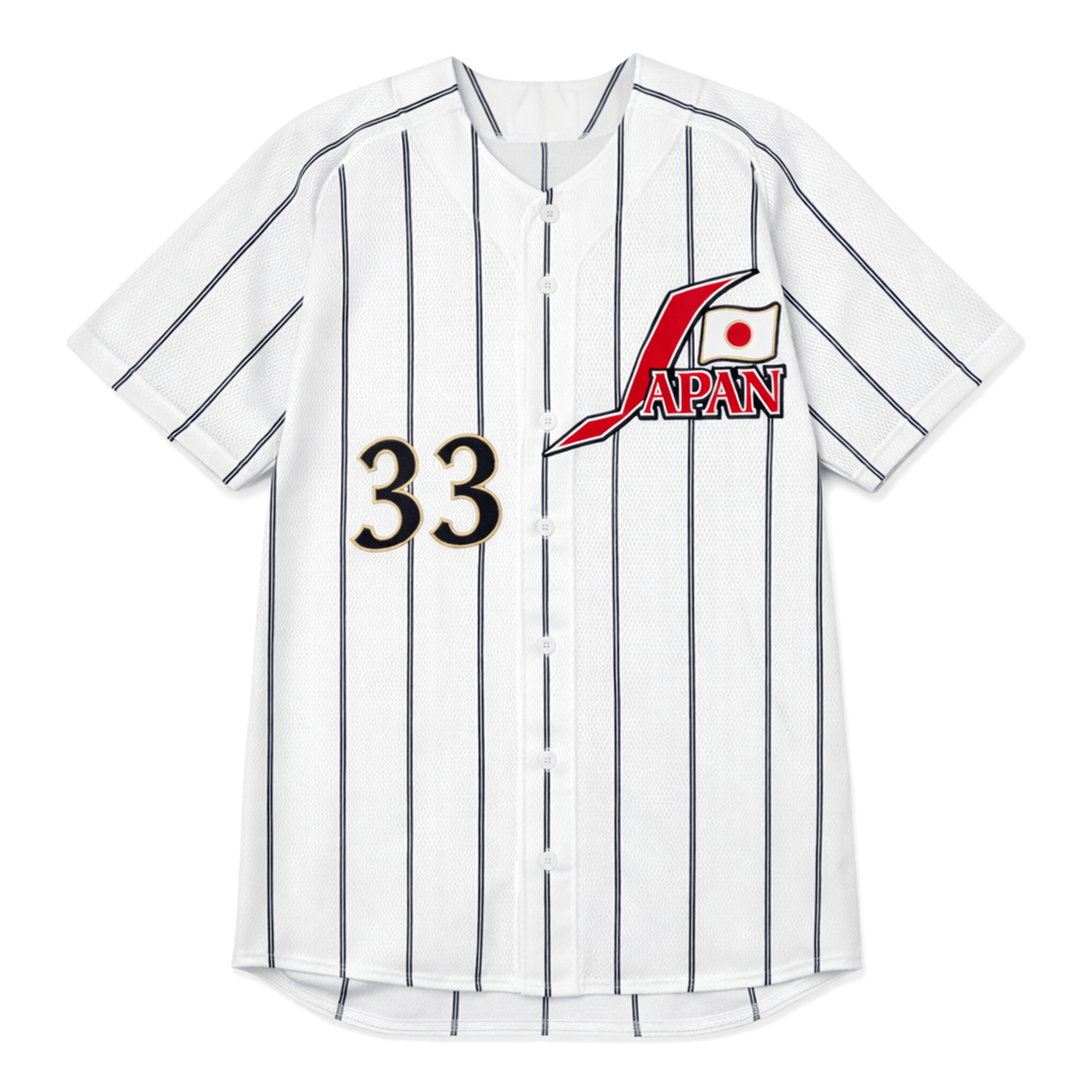 New Retro Mizuno WBC Samurai Japan National Team Baseball Jersey