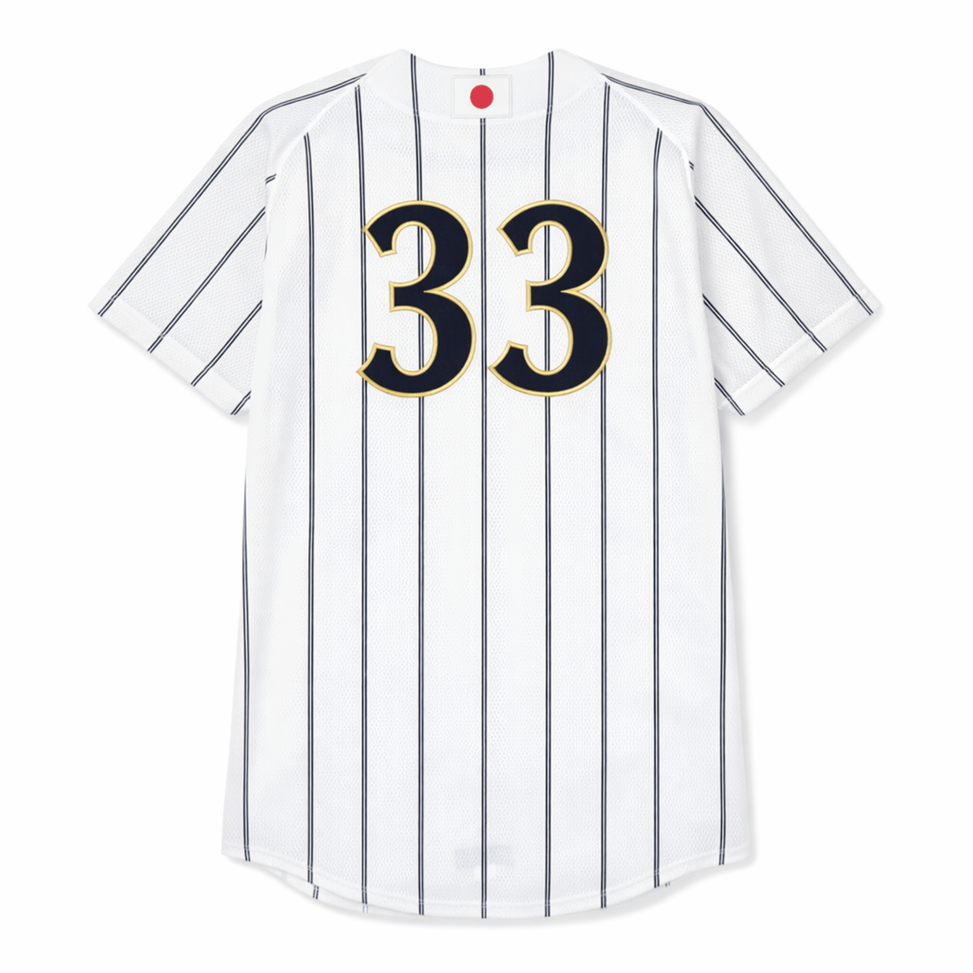 New Retro Mizuno WBC Samurai Japan National Team Baseball Jersey 33 White - Sugoi JDM