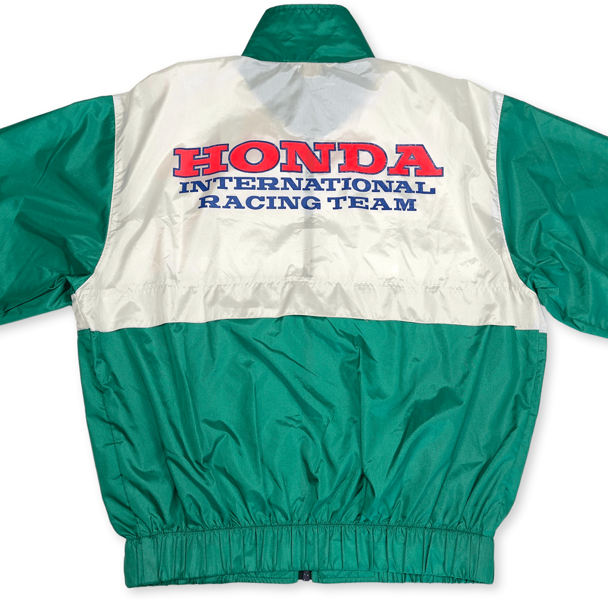 New Vintage 1990 JDM Japan Honda International Racing Team Jacket Green - Sugoi JDM