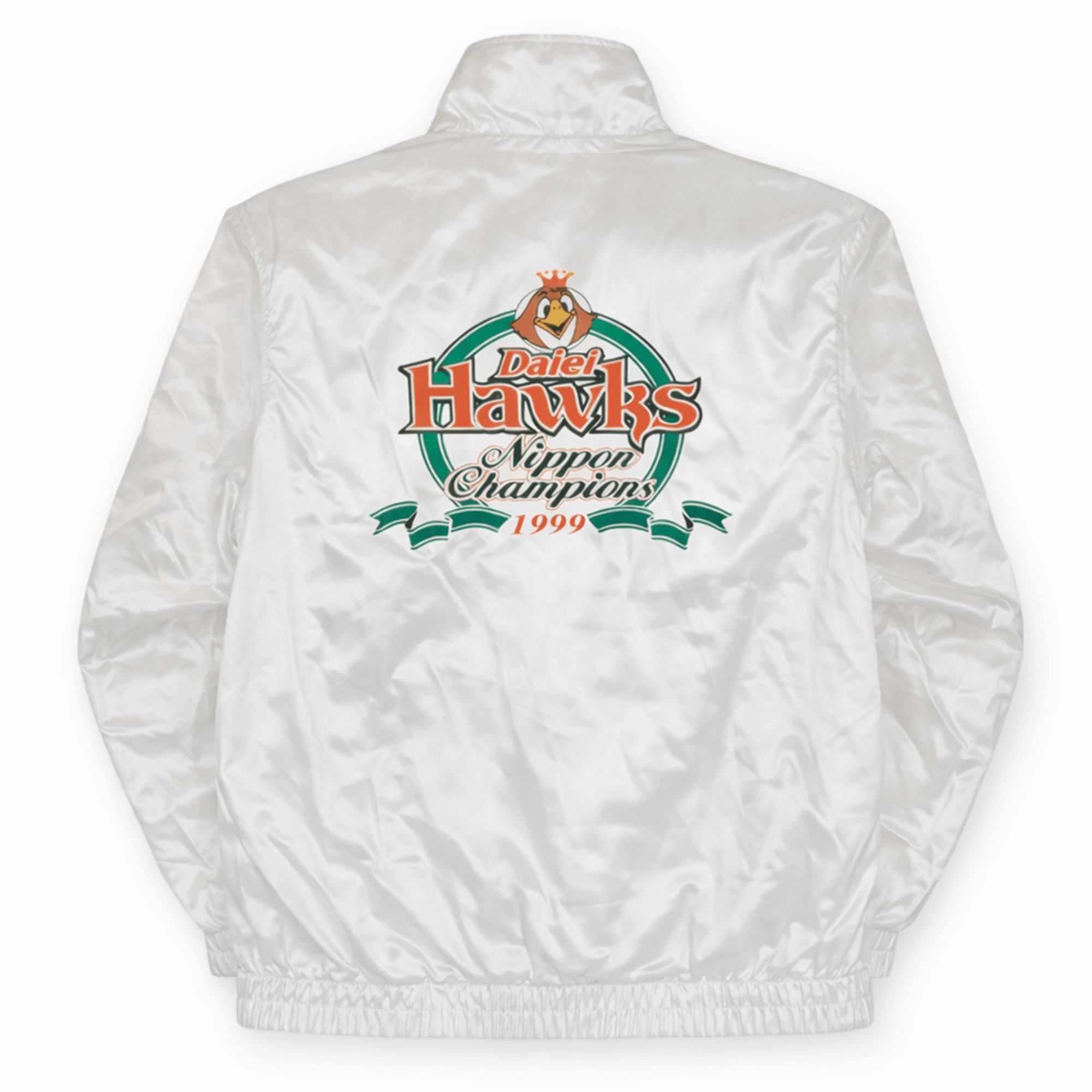 New Vintage Japan NPB Fukuoka Daiei Hawks 1999 Championship Bomber Jacket - Sugoi JDM