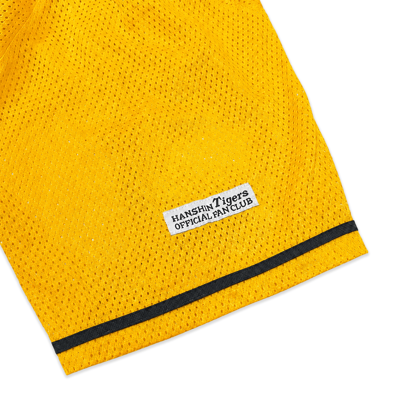 NPB Mizuno Hanshin Tigers Fan Club Teruaki Sato Baseball Knit Jersey Yellow - Sugoi JDM