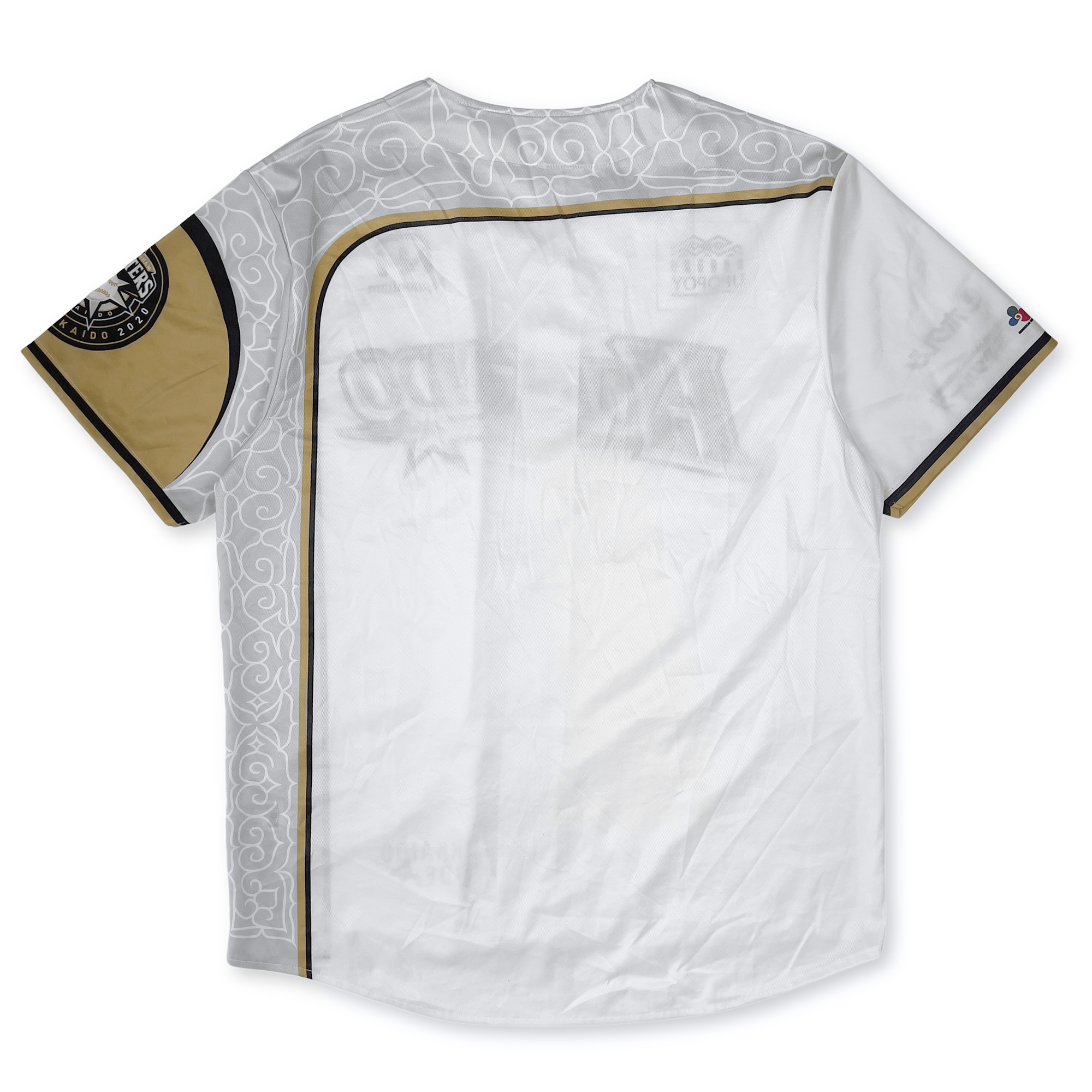 Official Japan Hokkaido Nippon Ham Fighters Team Fan Club Light Jersey White V.2 - Sugoi JDM