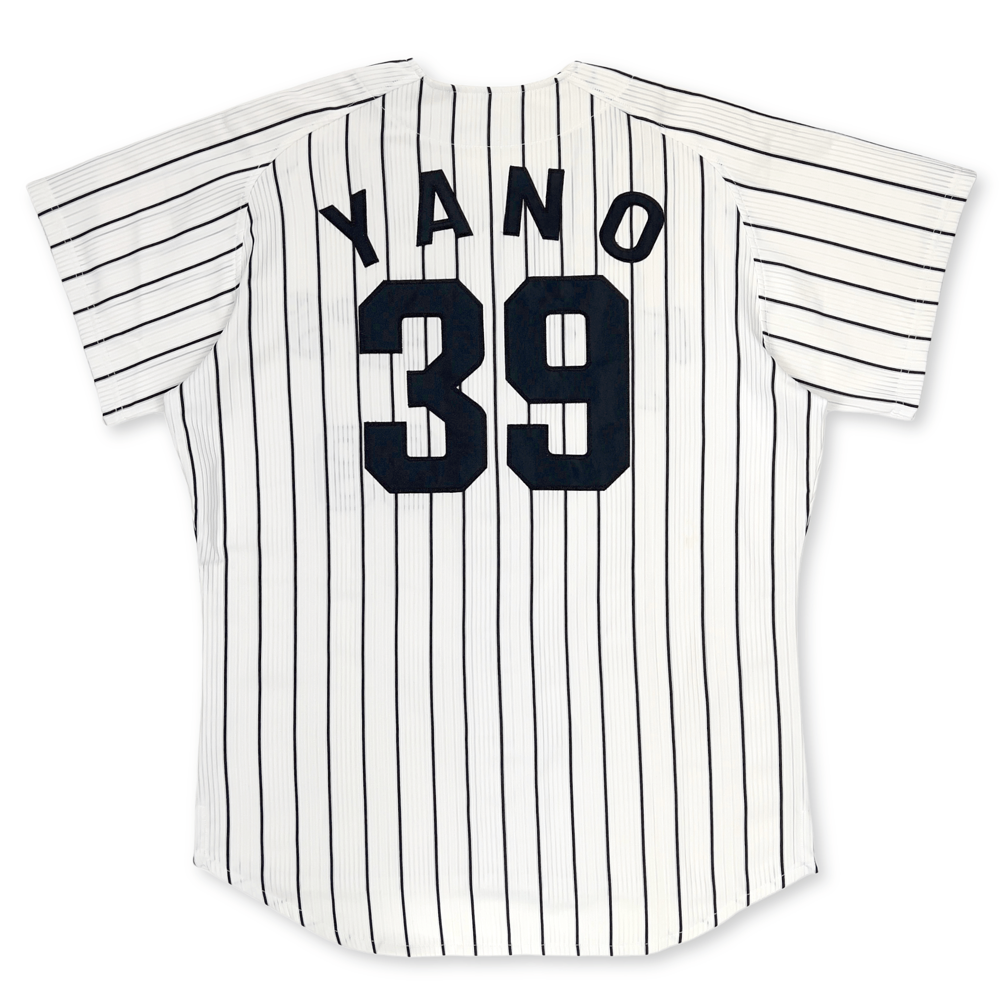 Official Retro 1990s Japan NPB Hanshin Tigers Akihiro Yano Baseball Knit Jersey #39 - Sugoi JDM