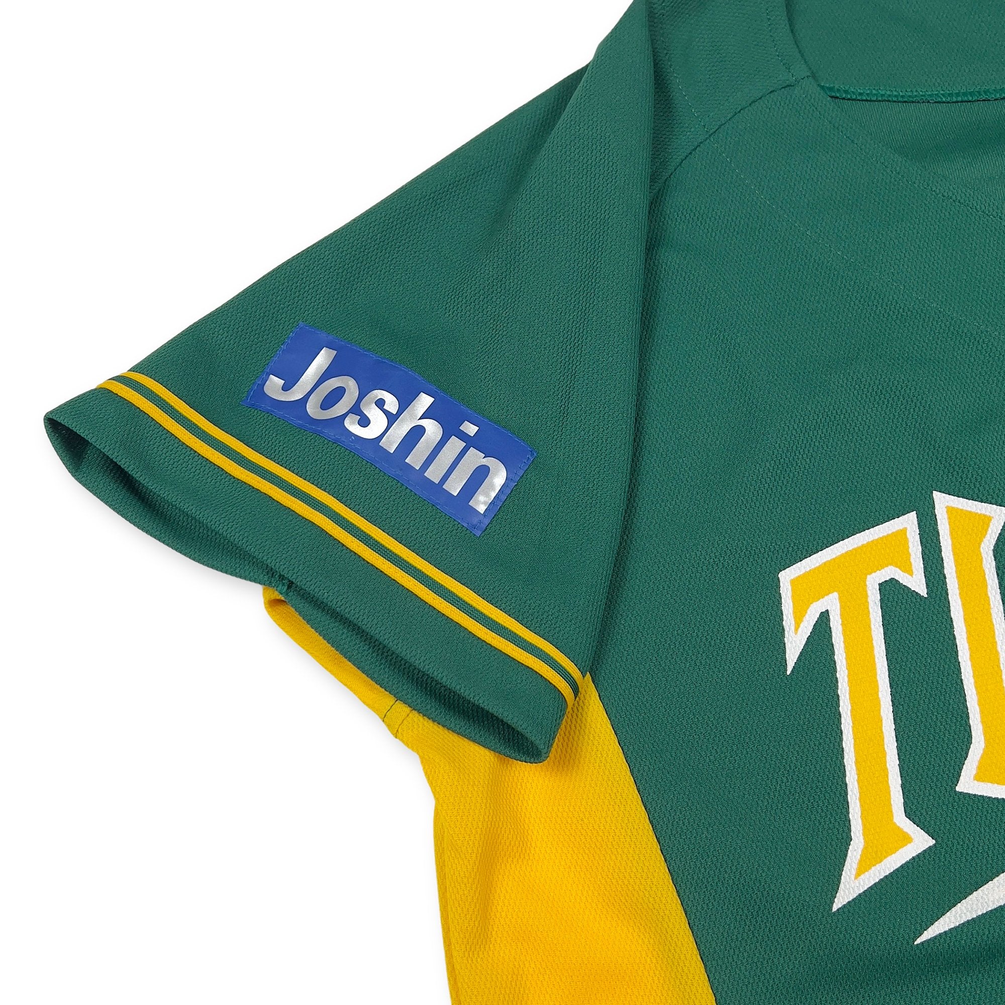 Official Retro Japan Hanshin Tigers Baseball Fan Club Summer Light Jersey Green - Sugoi JDM