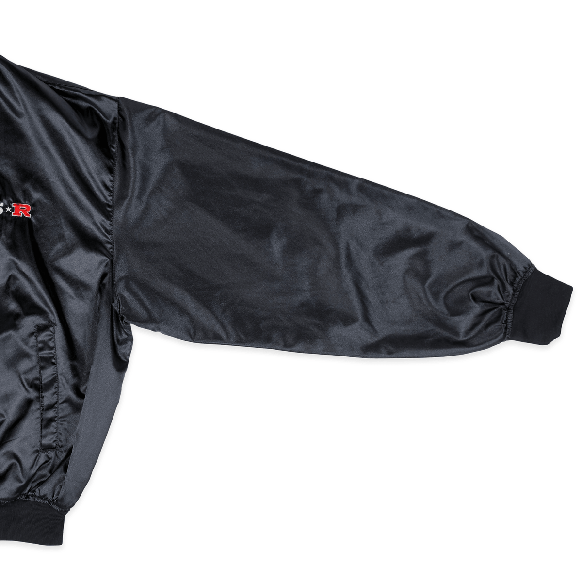 Rare Vintage JDM Japan 1990s RS-R Racing Staff Bomber Jacket Black - Sugoi JDM