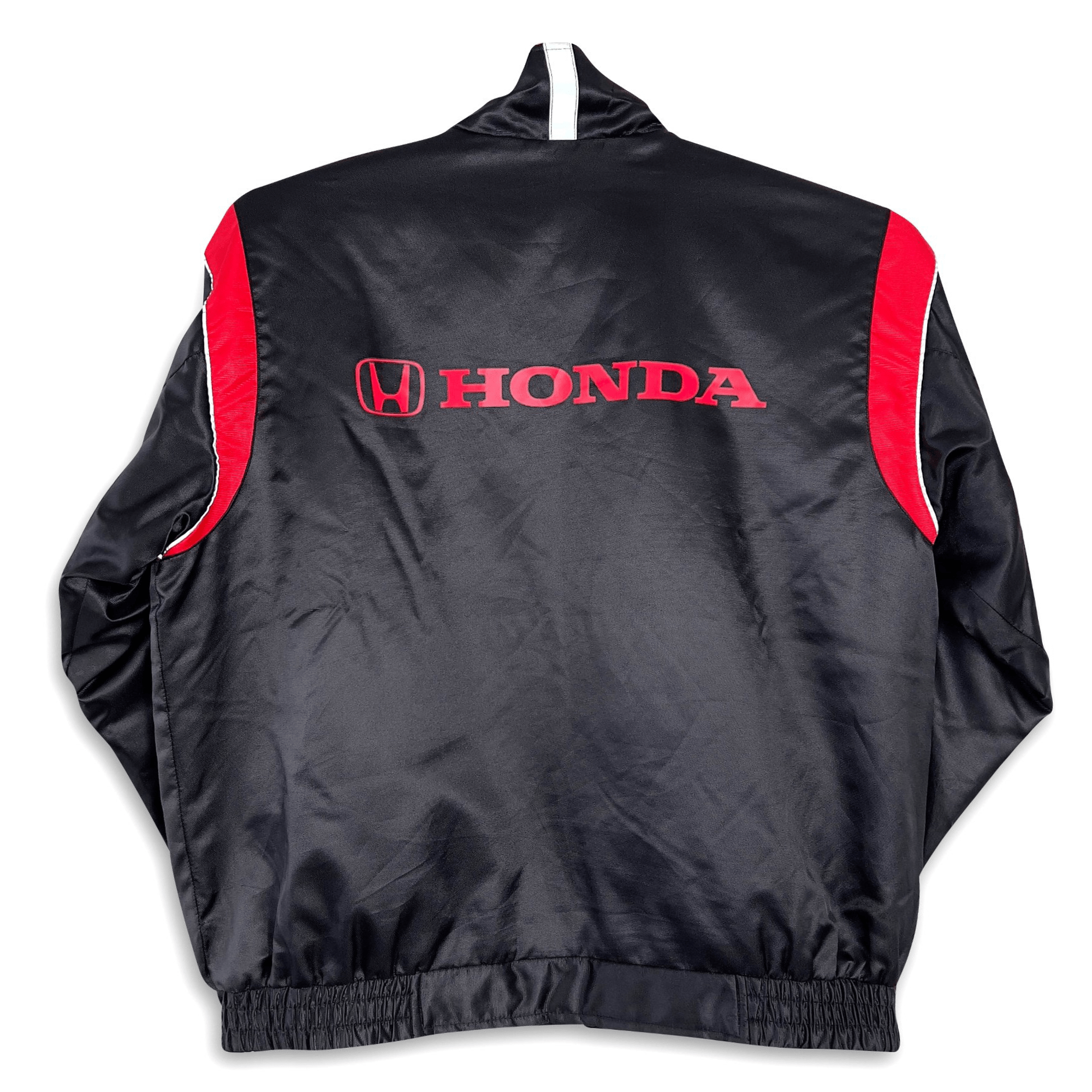 Retro Genuine JDM Japan Honda Motors Winter Mechanic Jacket Black - Sugoi JDM